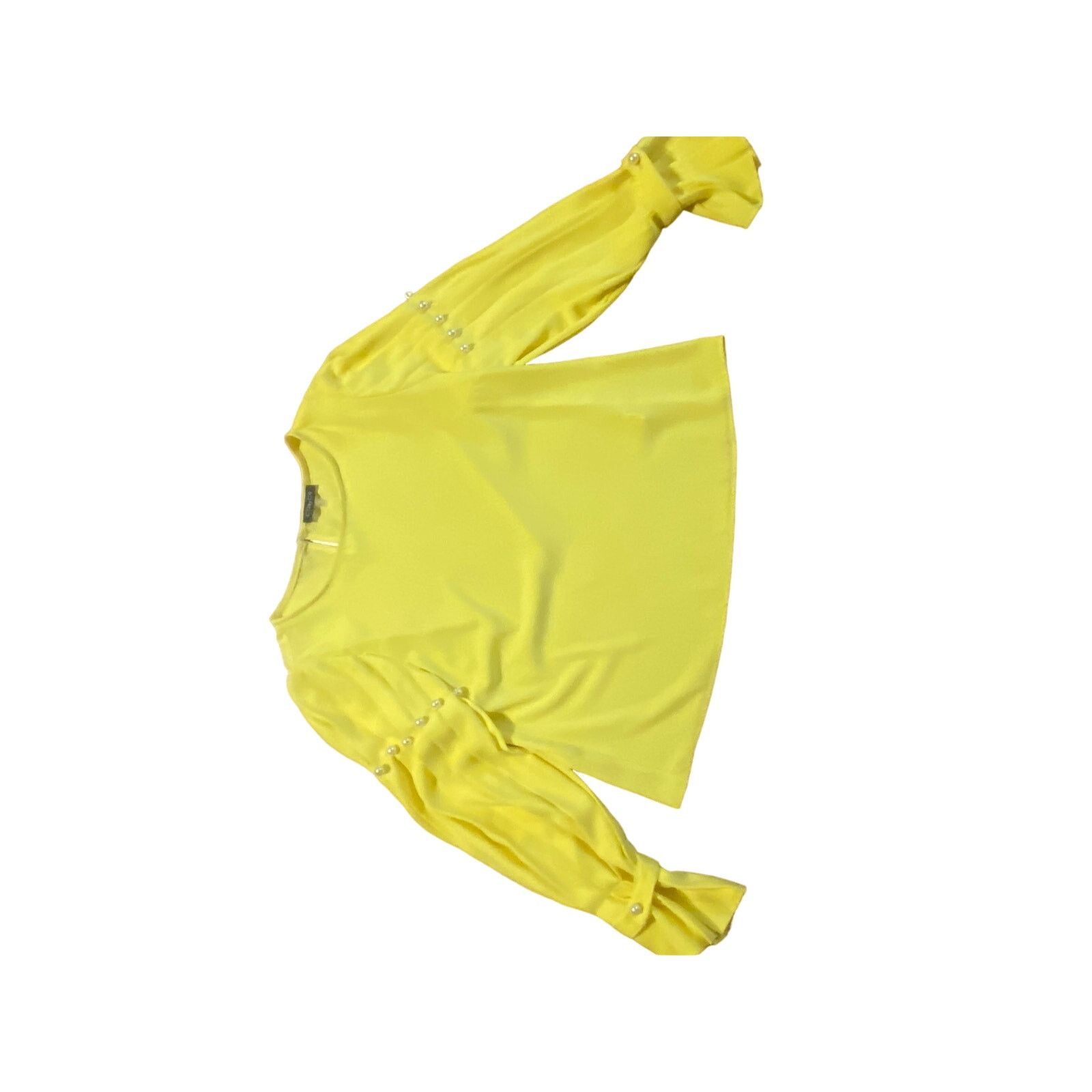 & Other Stories Elegant yellow shirt with pleated sleeves size small by CQ Size S / US 4 / IT 40 - 4 Thumbnail