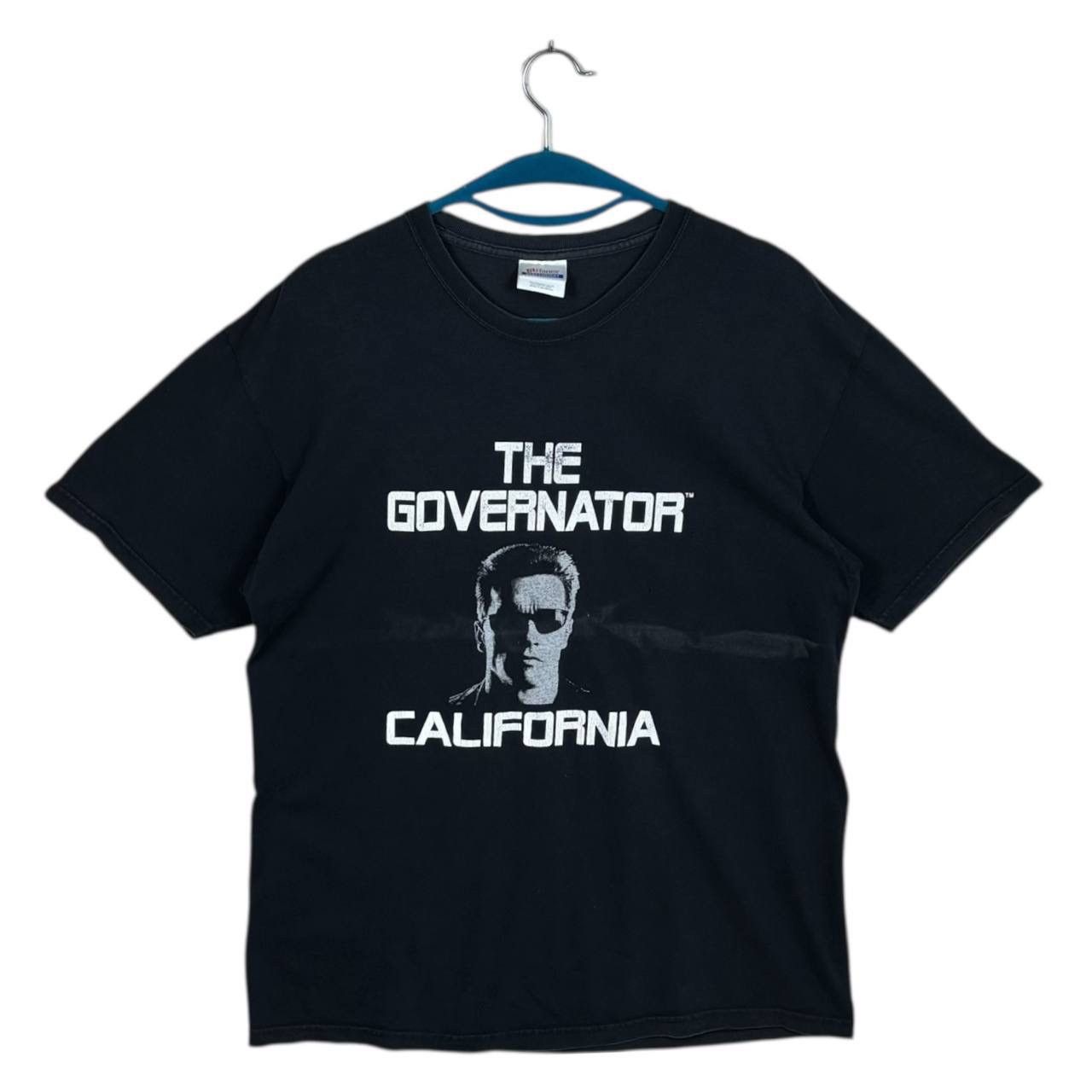 Vintage Vtg 2000s Arnold Schwarzenegger The Governator Shirt Large Size US L / EU 52-54 / 3 - 1 Thumbnail