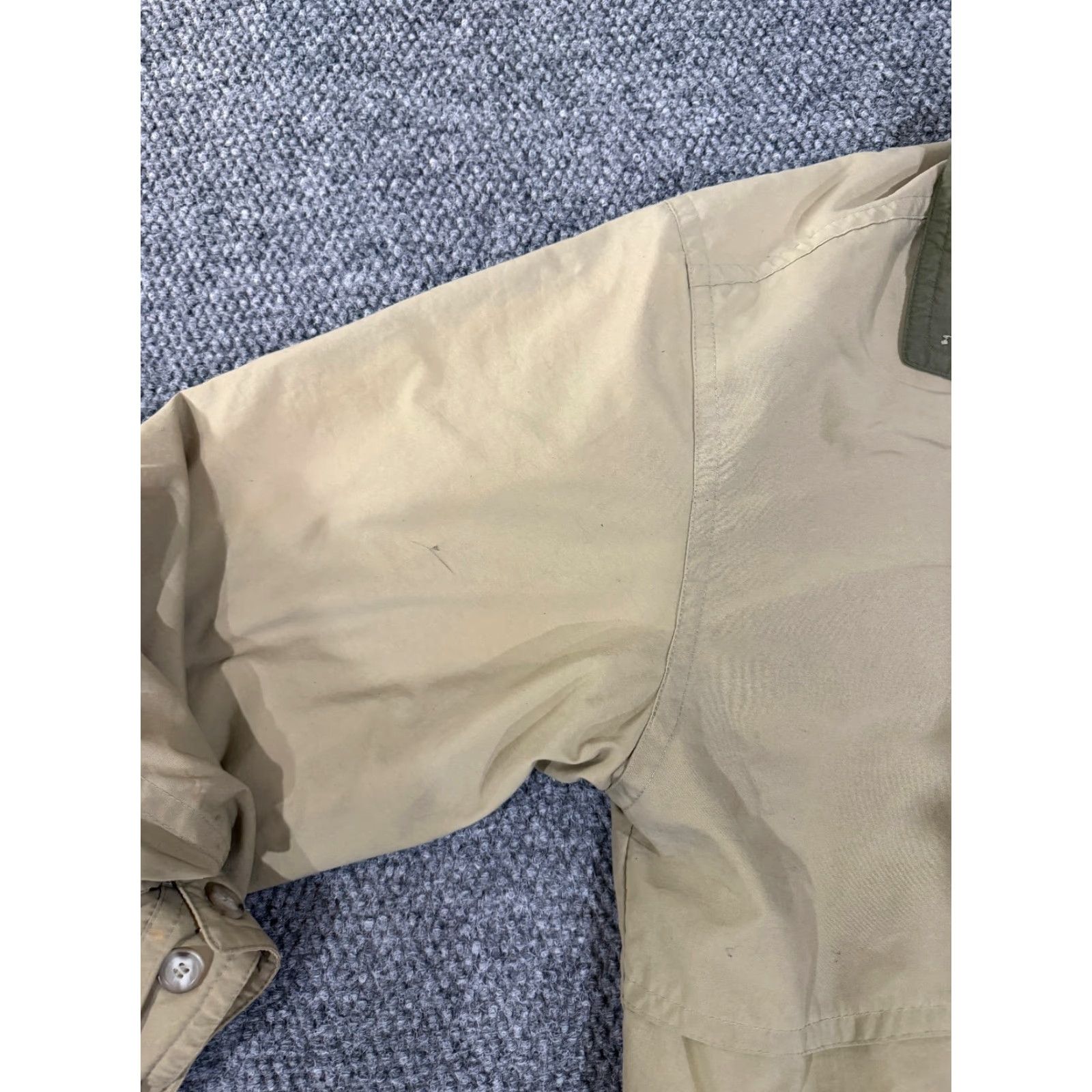 Vintage VINTAGE LL Bean Jacket Mens XL Beige Outdoor Hiking Field Coat 70s Lined Tan Bomber Jacket Size US XL / EU 56 / 4 - 4 Thumbnail