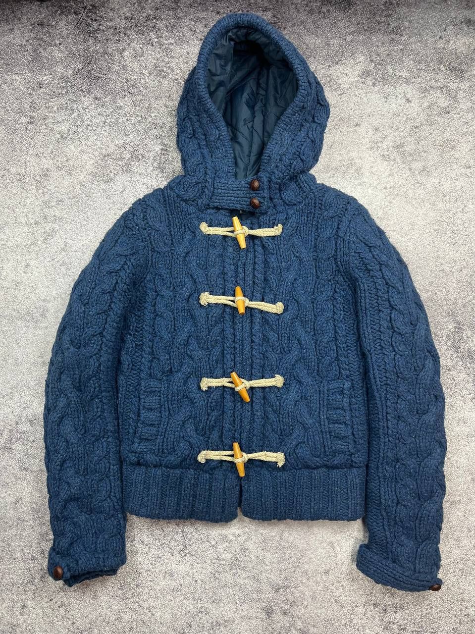 Polo Ralph Lauren Polo Ralph Lauren Cable Knitwear Lana Wool Sweater Size US M / EU 48-50 / 2 - 1 Thumbnail
