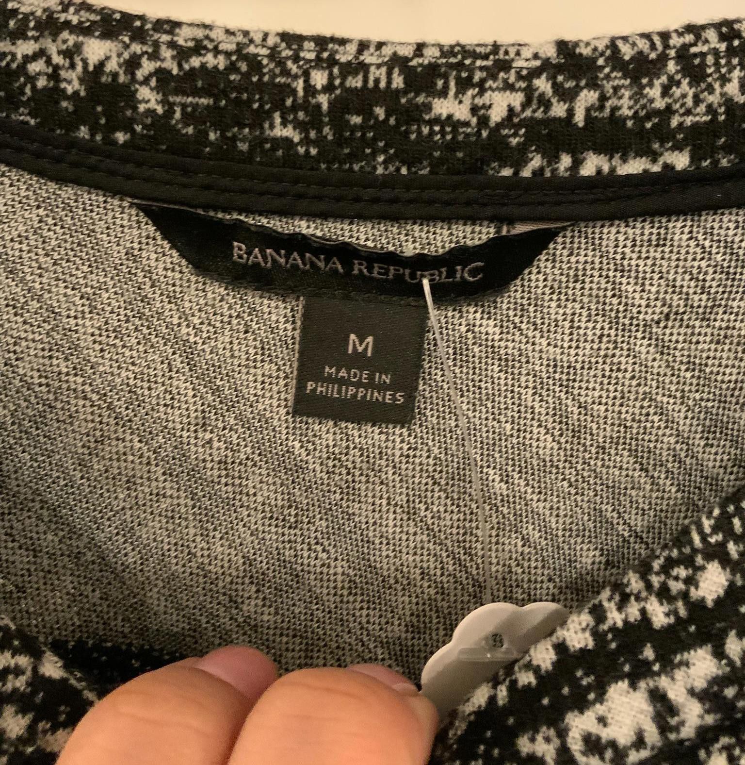 Banana Republic Banana Republic Women's Textured Sweater - Size M Size M / US 6-8 / IT 42-44 - 3 Thumbnail