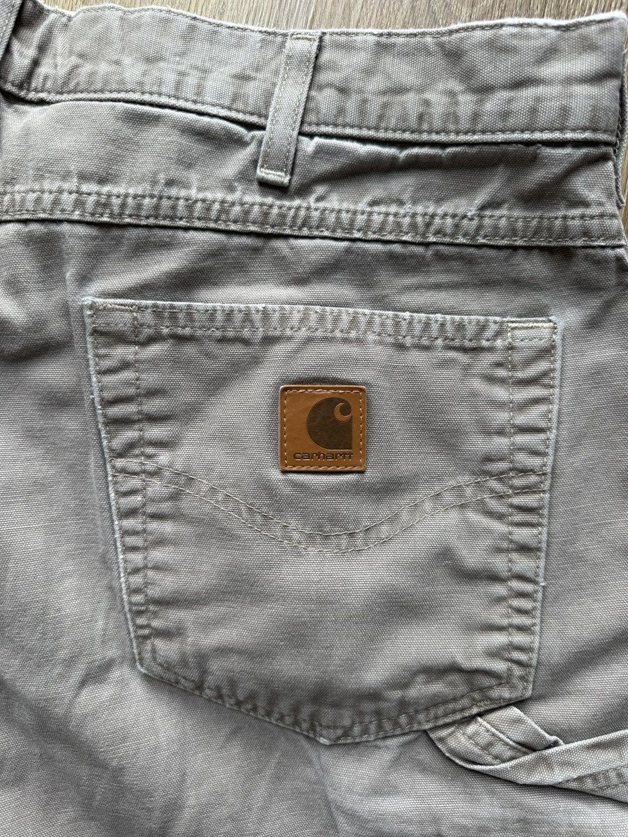 Carhartt × Vintage Vintage Baggy Carhartt Workwear Pants 35x30 Size US 35 - 4 Thumbnail