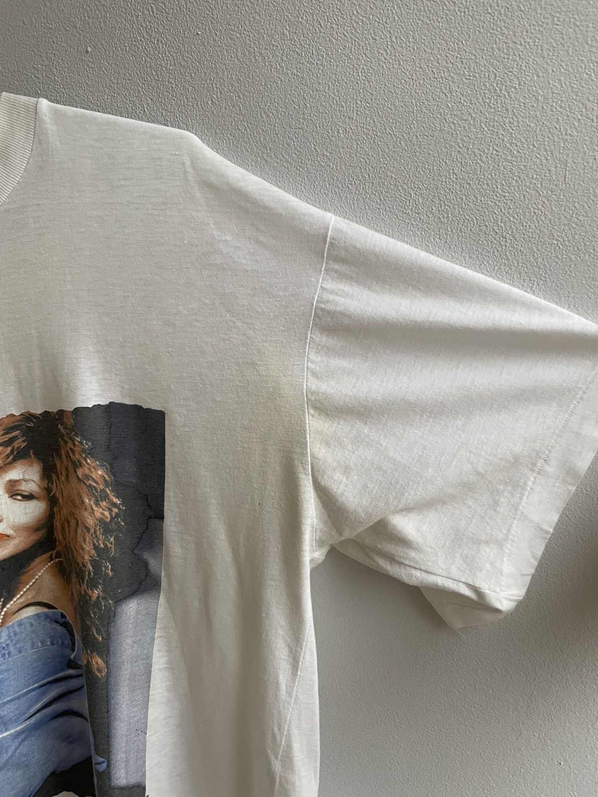 Vintage Tina Turner 1990 Vintage Tour 90s T Shirt Tee Shirt Size US XL / EU 56 / 4 - 4 Thumbnail