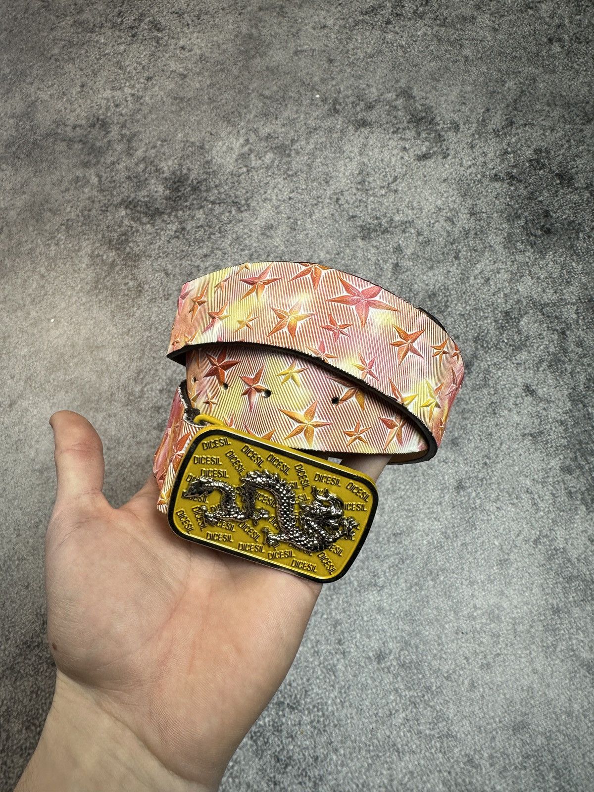 Japanese Brand × Vintage Vintage diesel dragon belts casual Streetwear rare logo VTg Size ONE SIZE - 1 Thumbnail