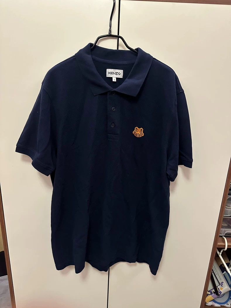 Kenzo Kenzo Men's Tiger Head Polo Shirt - dmc Size US L / EU 52-54 / 3 - 1 Thumbnail