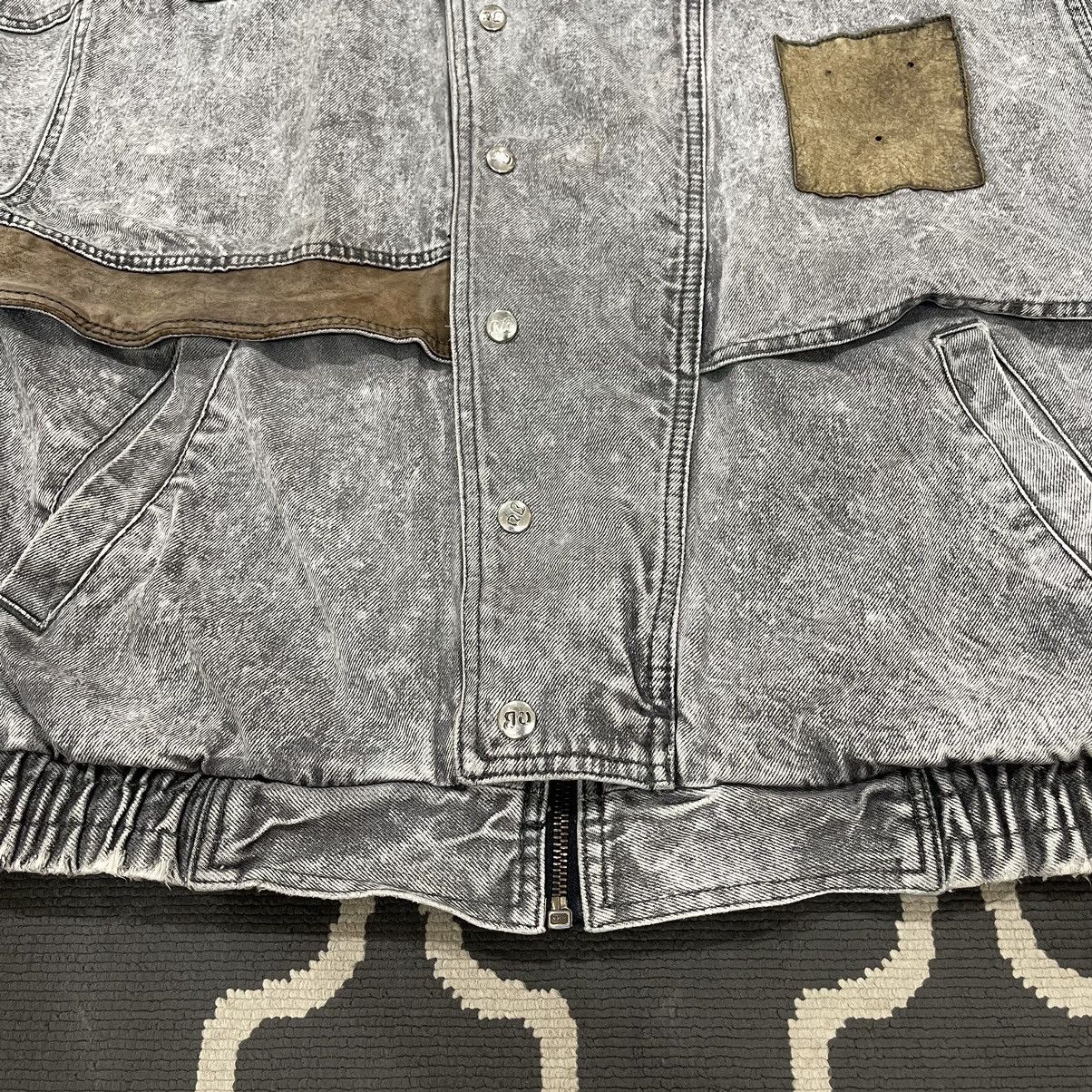 Designer × Giovanni Valentino × Vintage Vintage GIOVANNI Bondage Denim Jacket Size US XL / EU 56 / 4 - 13 Thumbnail