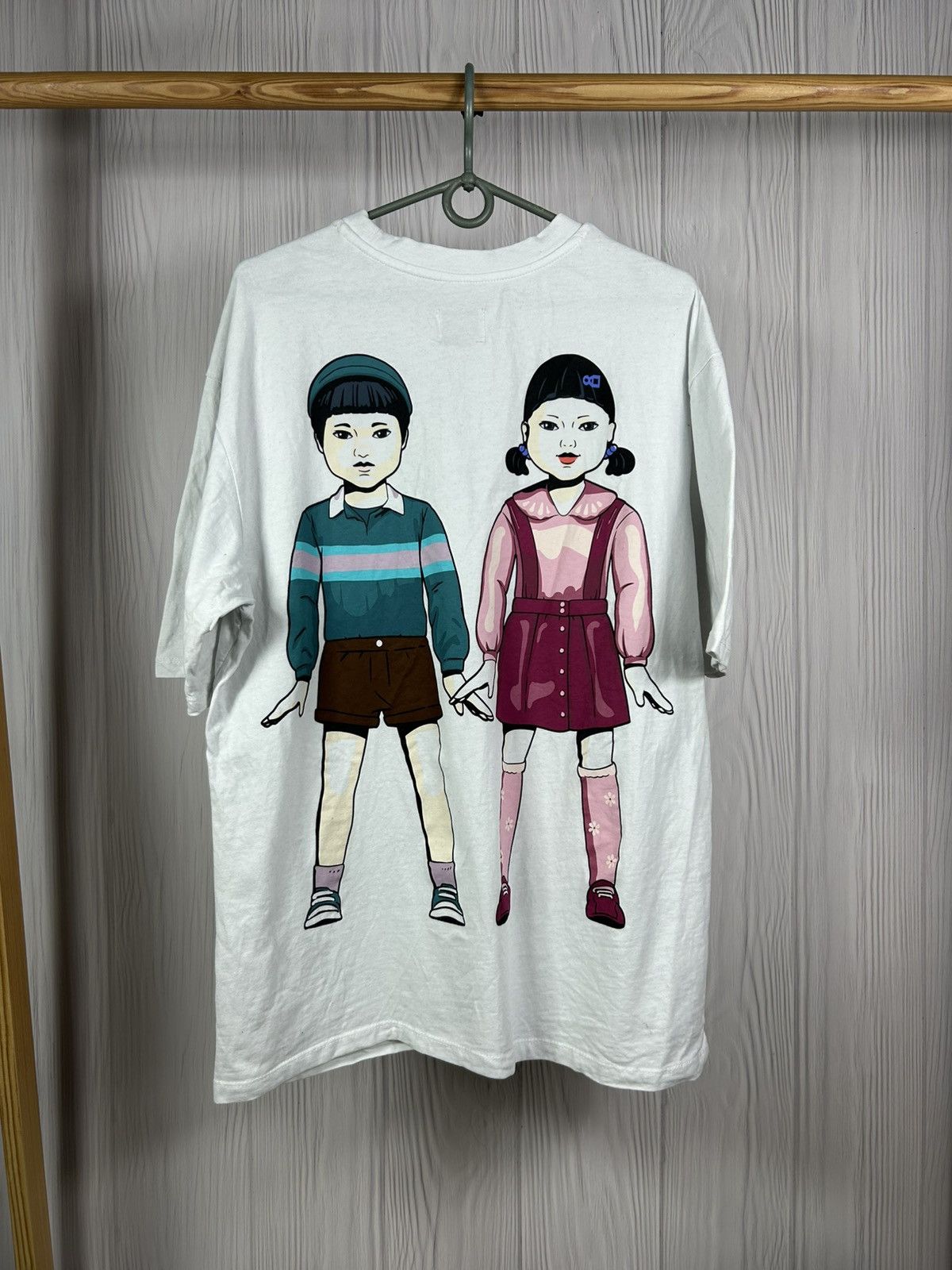 Vintage Netflix Squid Game Doll T-Shirt Movie Size M Size US M / EU 48-50 / 2 - 1 Thumbnail
