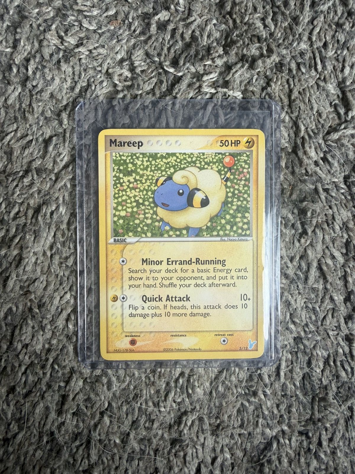 Pokemon 2006 Pokémon Mareep Basic Card Size ONE SIZE - 1 Thumbnail