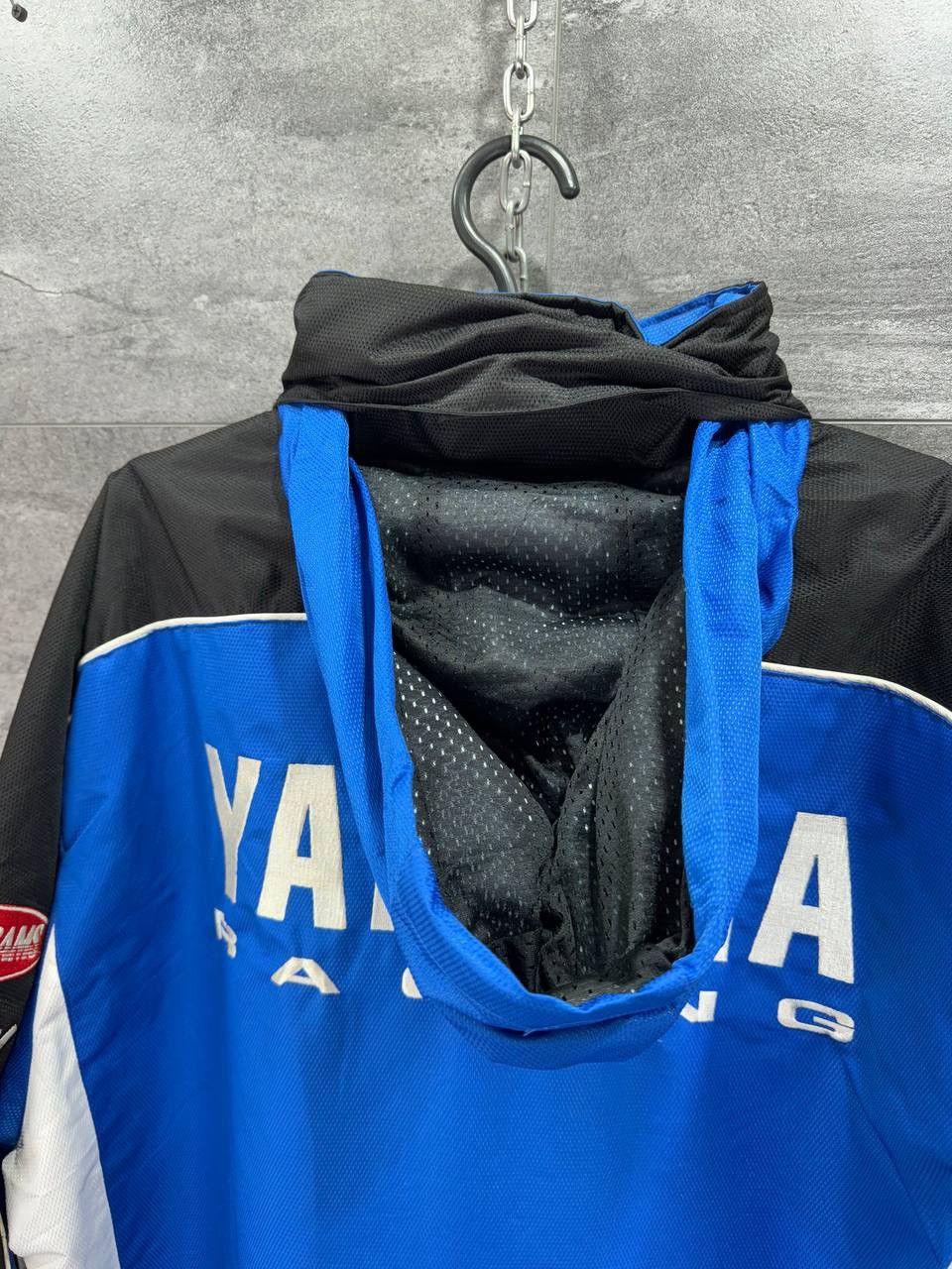 Yamaha Yamaha Rob Mac Racing R1 Mens Full Zip Jacket Blue Nylon Size US XL / EU 56 / 4 - 23 Thumbnail