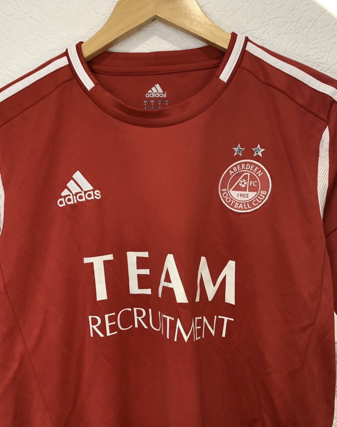 Adidas ABERDEEN ADIDAS 2012/2013 HOME KIT SOCCER JERSEY FOOTBALL Size US M / EU 48-50 / 2 - 2 Thumbnail