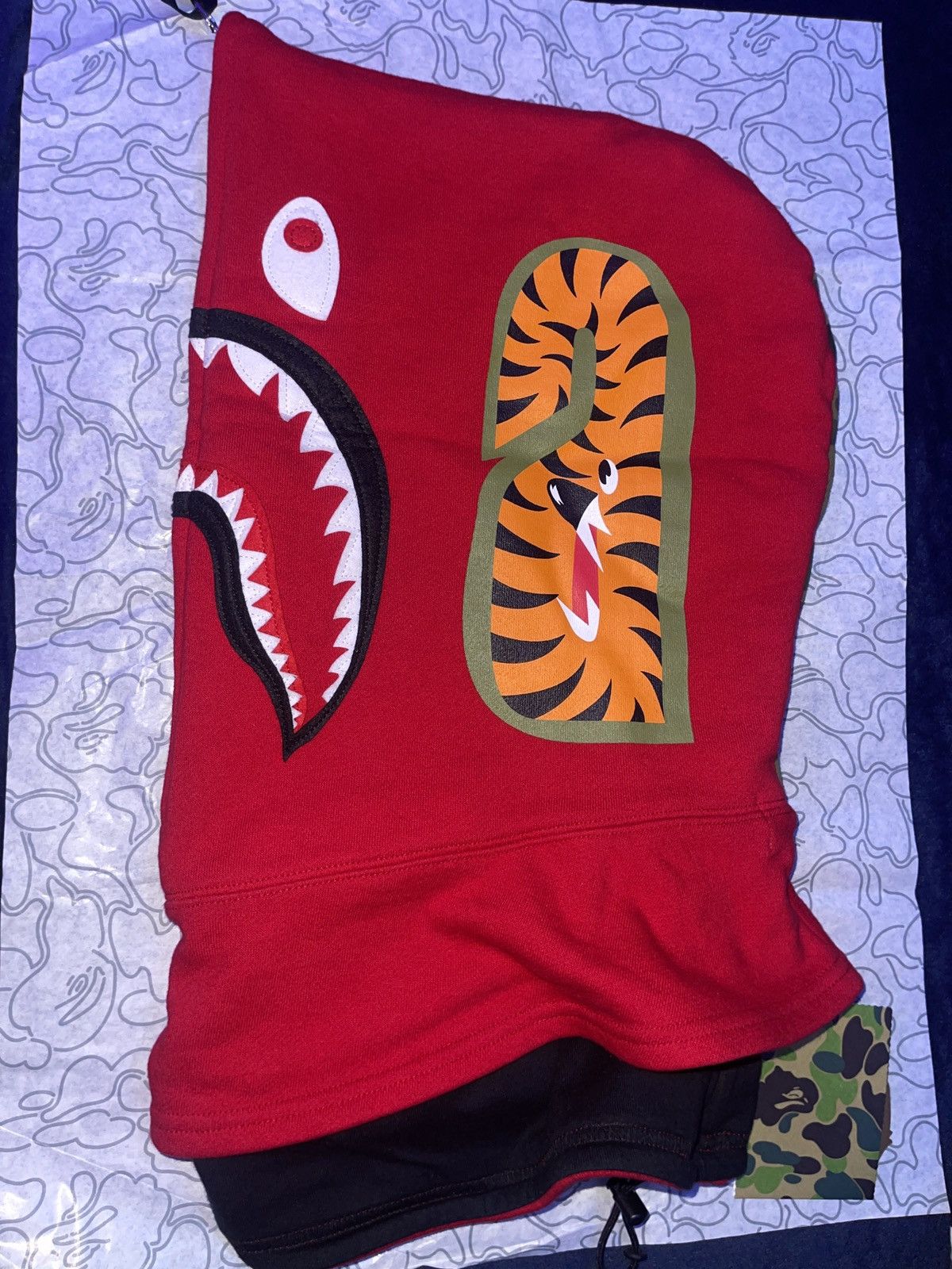 Bape BAPE camo shark face mask Size ONE SIZE - 2 Thumbnail