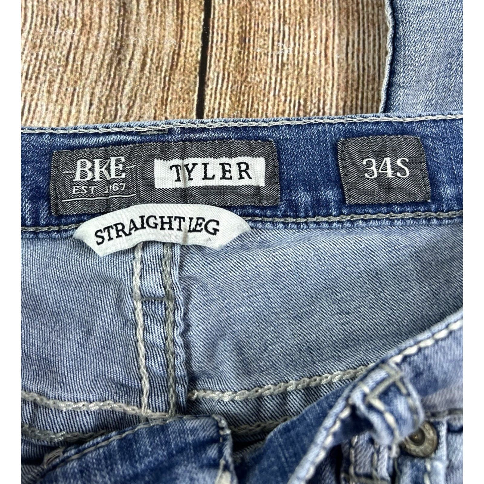 BKE VINTAGE BKE Tyler Jeans Shirt? Size US 34 / EU 50 - 6 Thumbnail