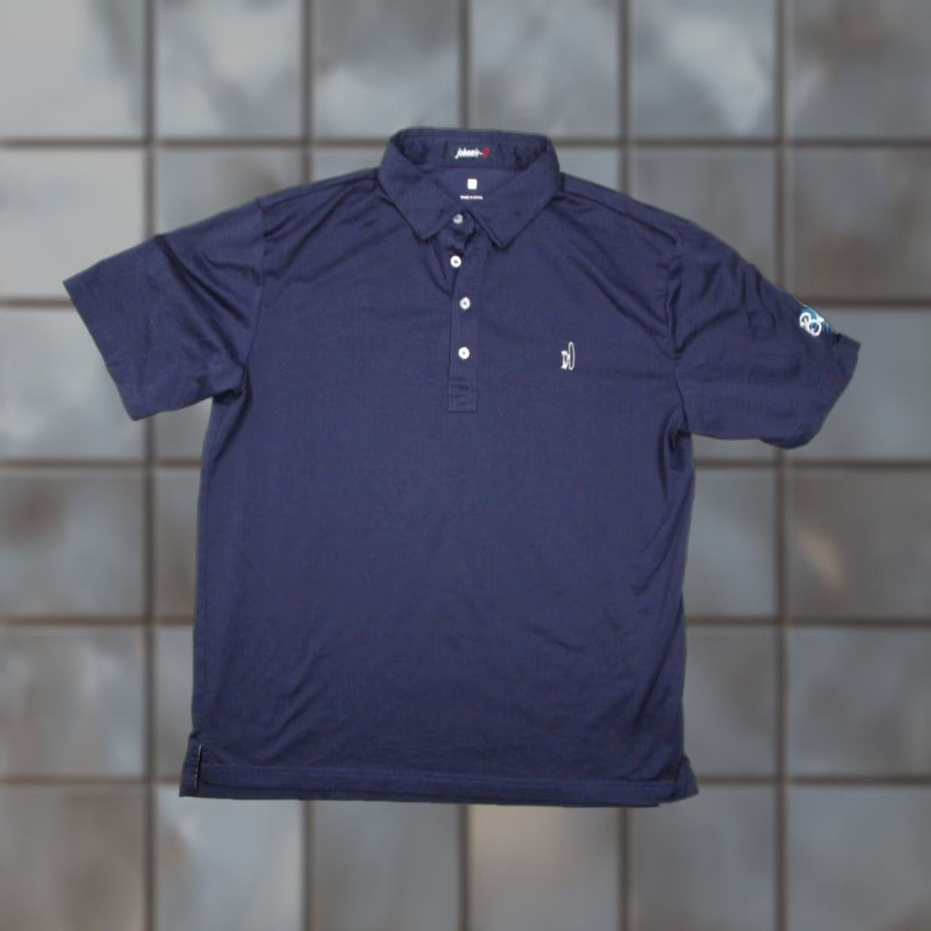 johnnie-O johnnie-O Polo Shirt Mens L Blue Cotton Blend Beach Whiskey Logo Golf Shirt Size US L / EU 52-54 / 3 - 1 Thumbnail