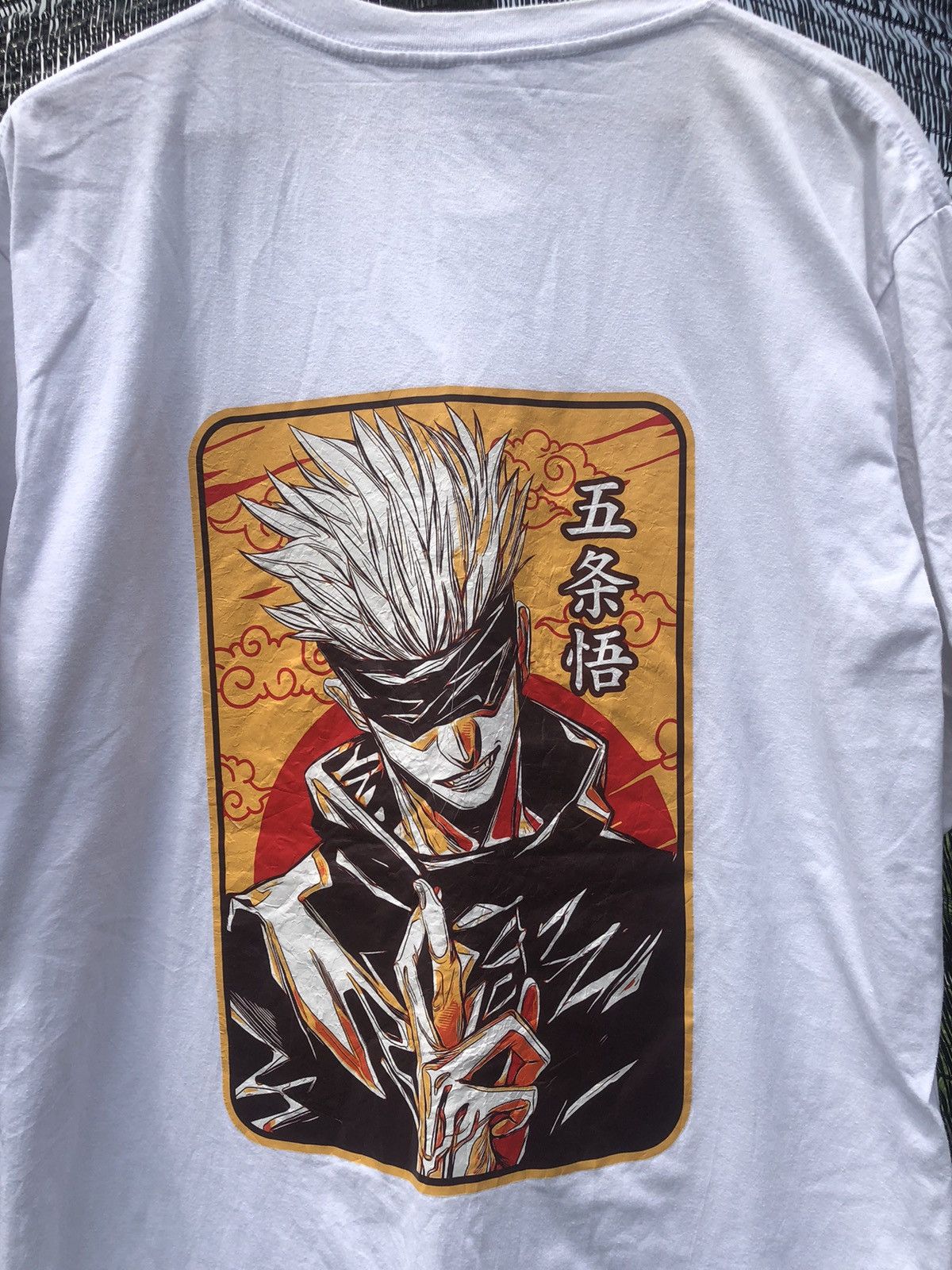Anime Vintage Anime Jujutsu Kaisen Satoru Gojo Promo Tee Size US XXL / EU 58 / 5 - 7 Thumbnail