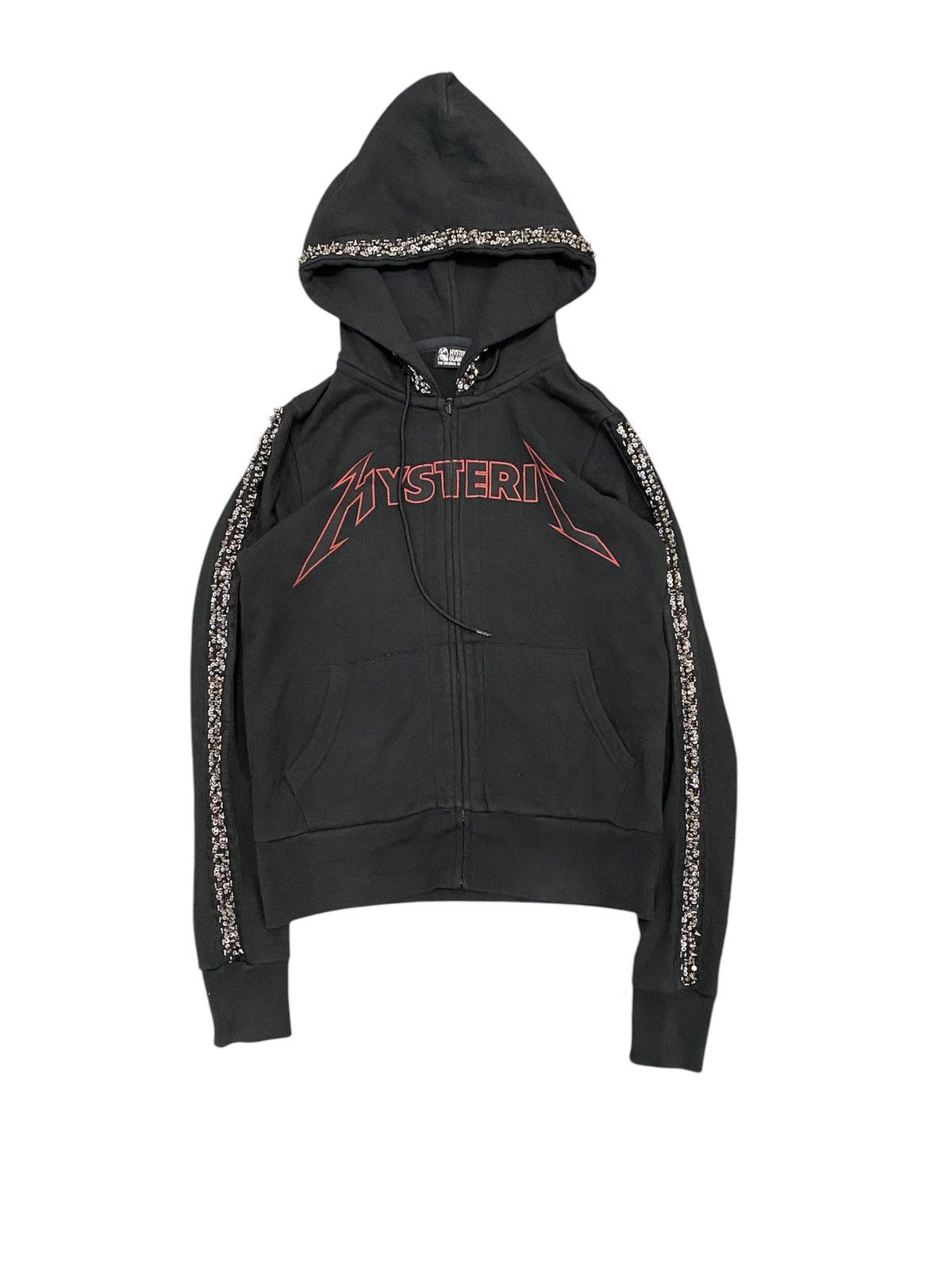 Hysteric Glamour HYSTERIC metalica Punk Studs and spike hoodie Size S / US 4 / IT 40 - 1 Thumbnail