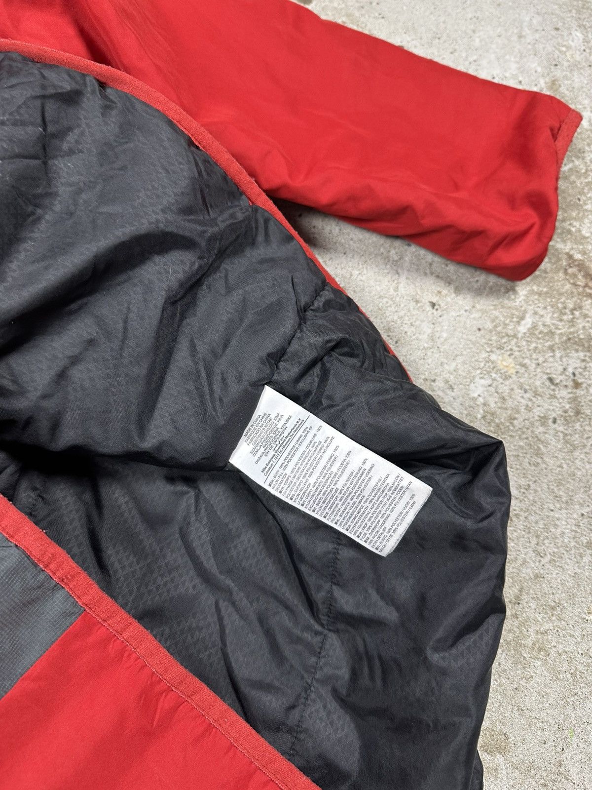Nike × Vintage Vintage Y2K Nike Red Hooded Track Jacket Swoosh Size US L / EU 52-54 / 3 - 9 Thumbnail