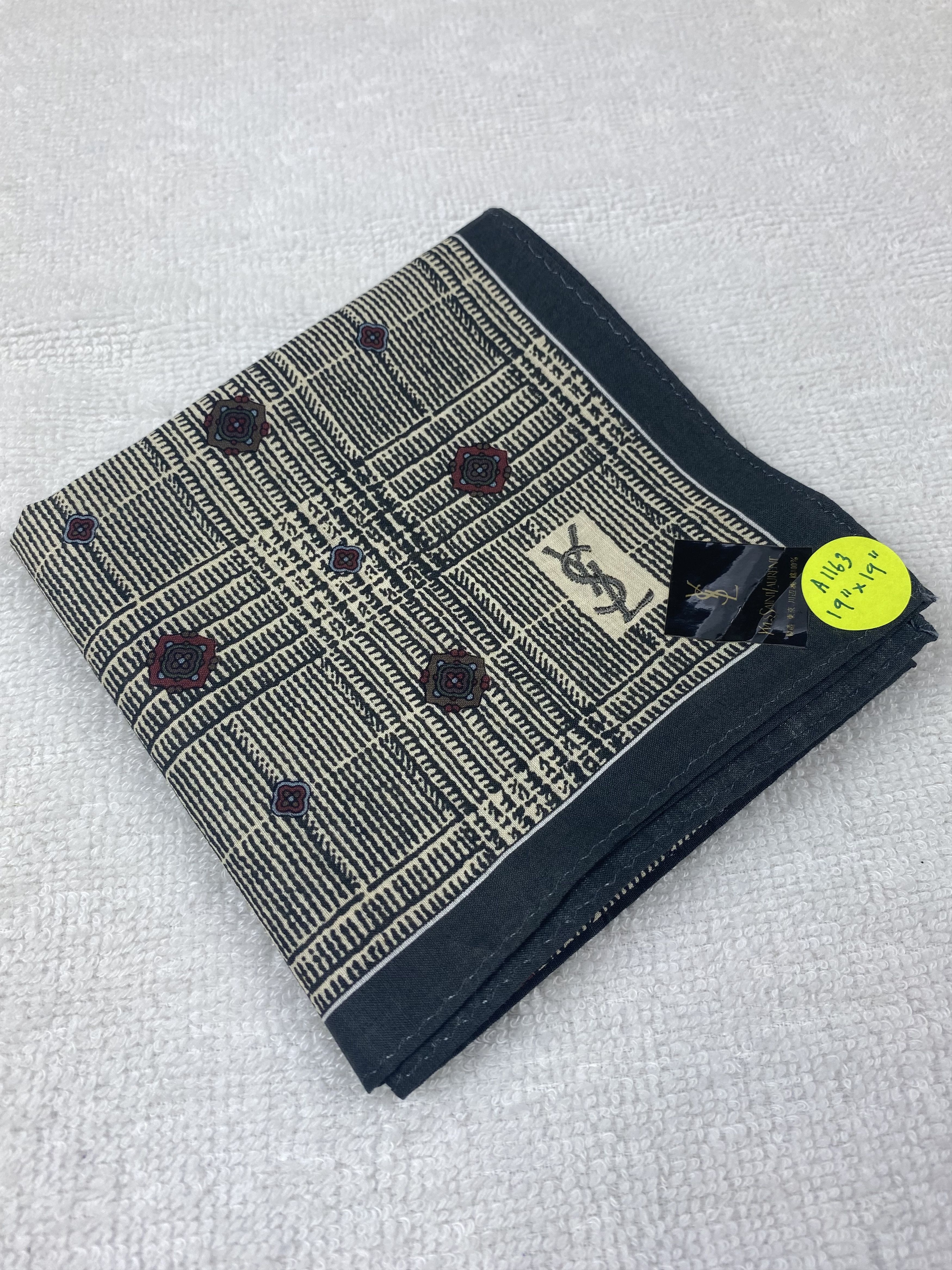 Yves Saint Laurent Yves Saint Laurent Handkerchief / Bandana / Neckerchief Size ONE SIZE - 6 Thumbnail