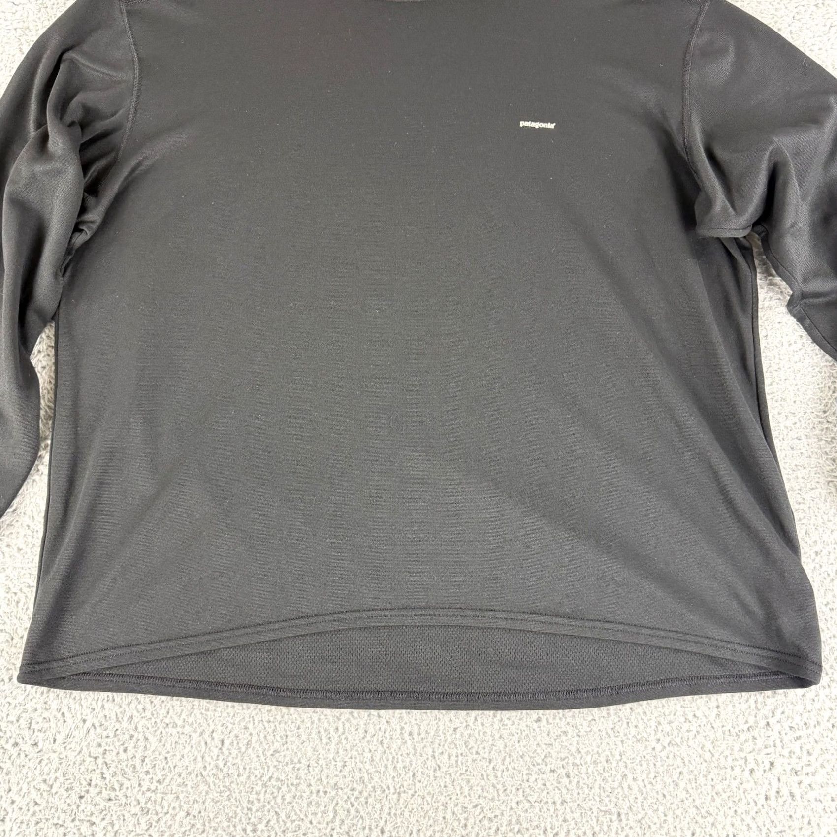 Patagonia VINTAGE Capilene Base Layer Shirt Men XXL Black Mock Neck Long Sleeve Pullover Shirt? Size US XXL / EU 58 / 5 - 4 Thumbnail