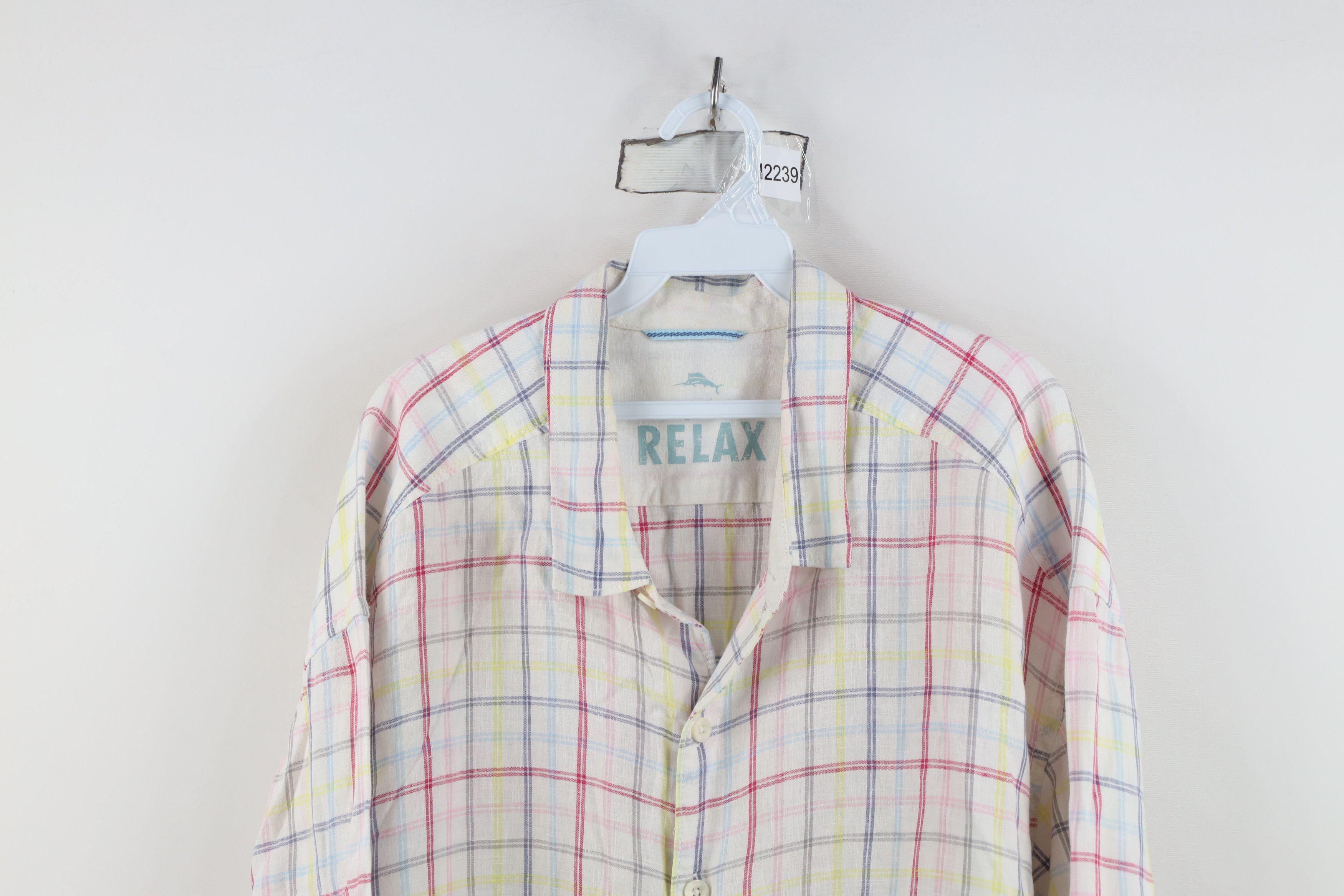 Tommy Bahama Vintage Tommy Bahama Rainbow Plaid Collared Button Shirt Size US XXL / EU 58 / 5 - 2 Thumbnail