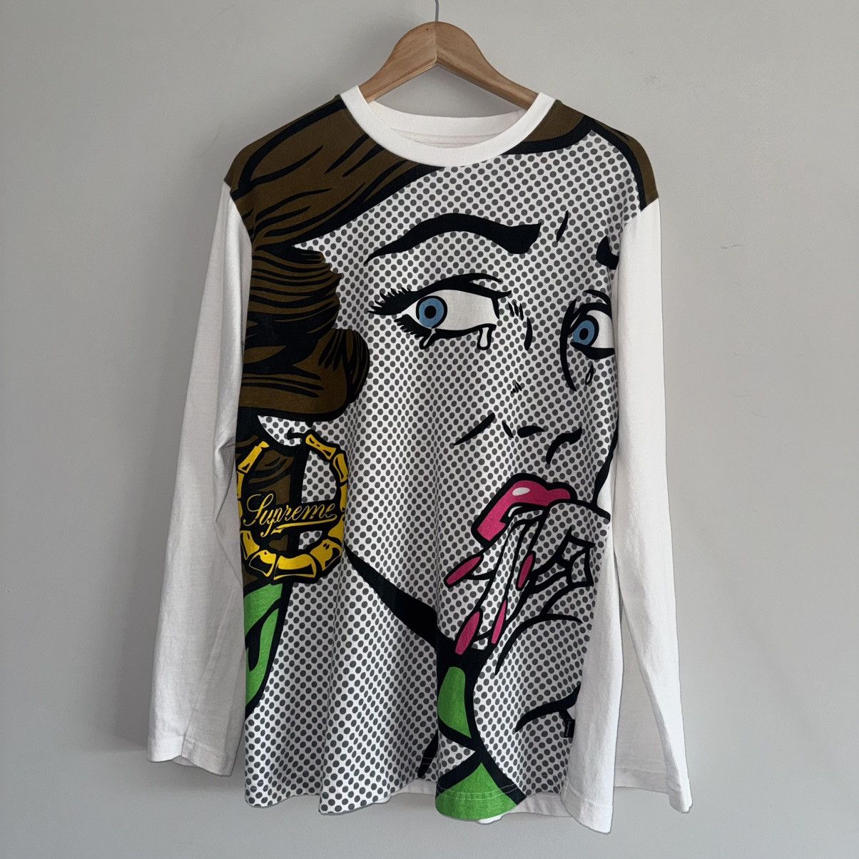 Supreme x Ralph Bakshi Coonskin Miss America Bench Scene L/S Cut