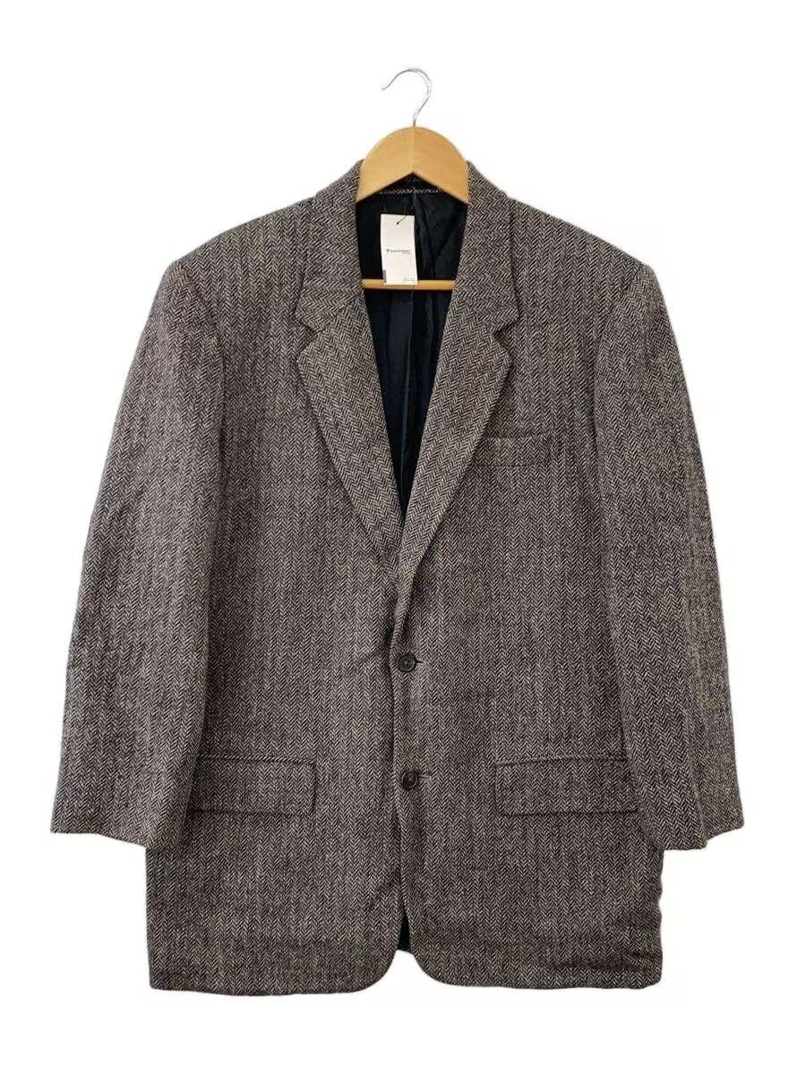 Yohji Yamamoto Herringbone Wool Jacket Size US M / EU 48-50 / 2 - 1 Thumbnail