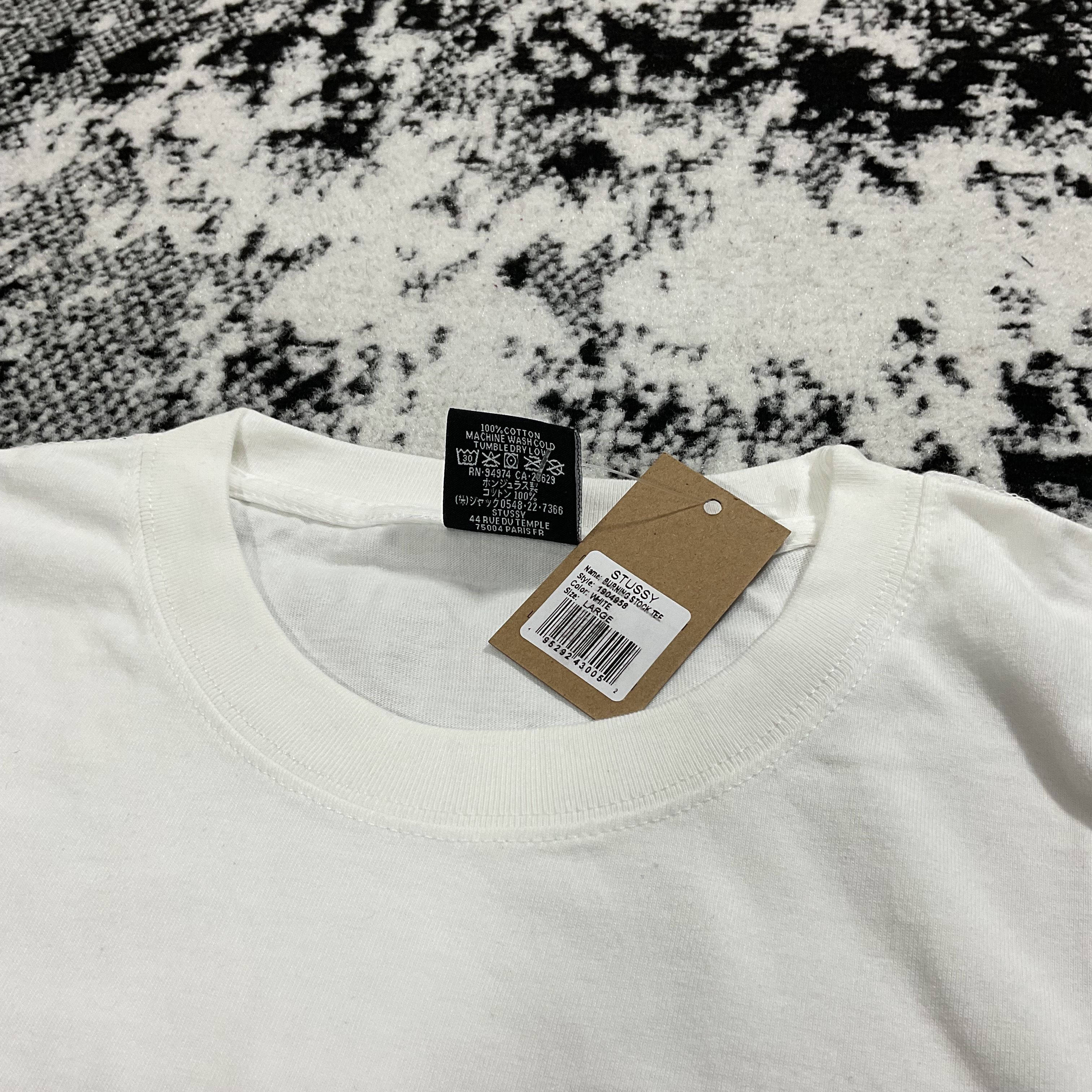 Stussy Stussy burning tee Size US L / EU 52-54 / 3 - 5 Thumbnail