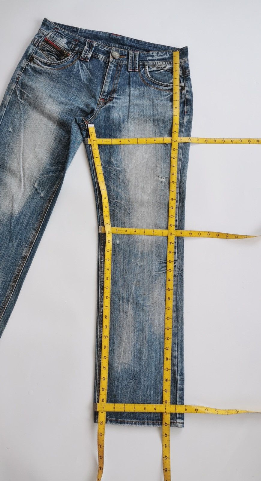 Japanese Brand Original Jeans E Pluribus Unum Zipper Jeans Size US 36 / EU 52 - 13 Thumbnail