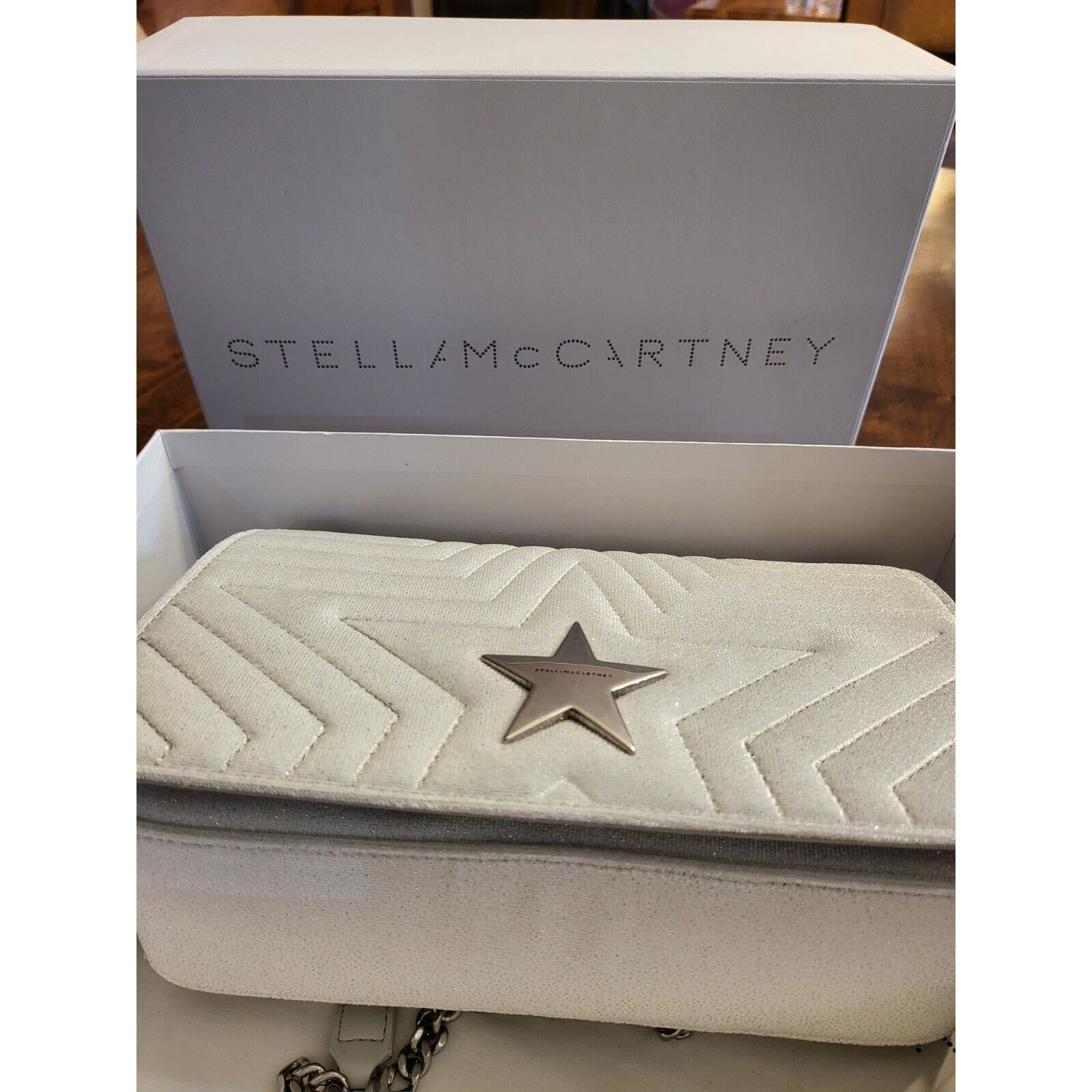 Stella McCartney Stella McCartney Medium Star Glitter Shoulder Bag/Cross Size ONE SIZE - 6 Thumbnail