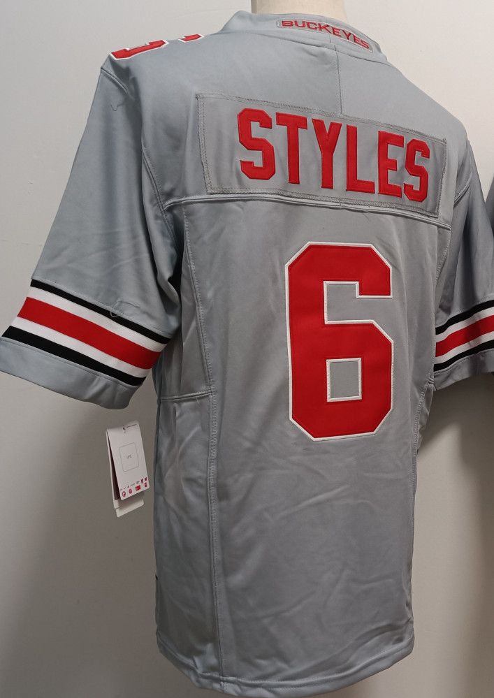 Other Men's Ohio State Buckeyes #6 Sonny Styles Grey Jersey Size US S / EU 44-46 / 1 - 3 Thumbnail