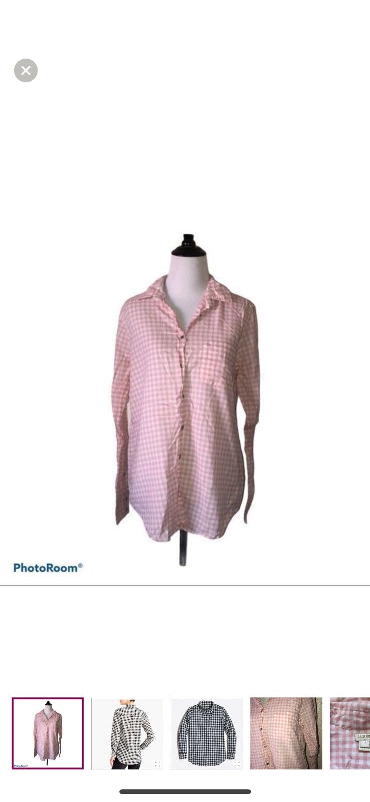 J.Crew J. Crew small boy fit plaid button down shirt Size S / US 4 / IT 40 - 1 Thumbnail