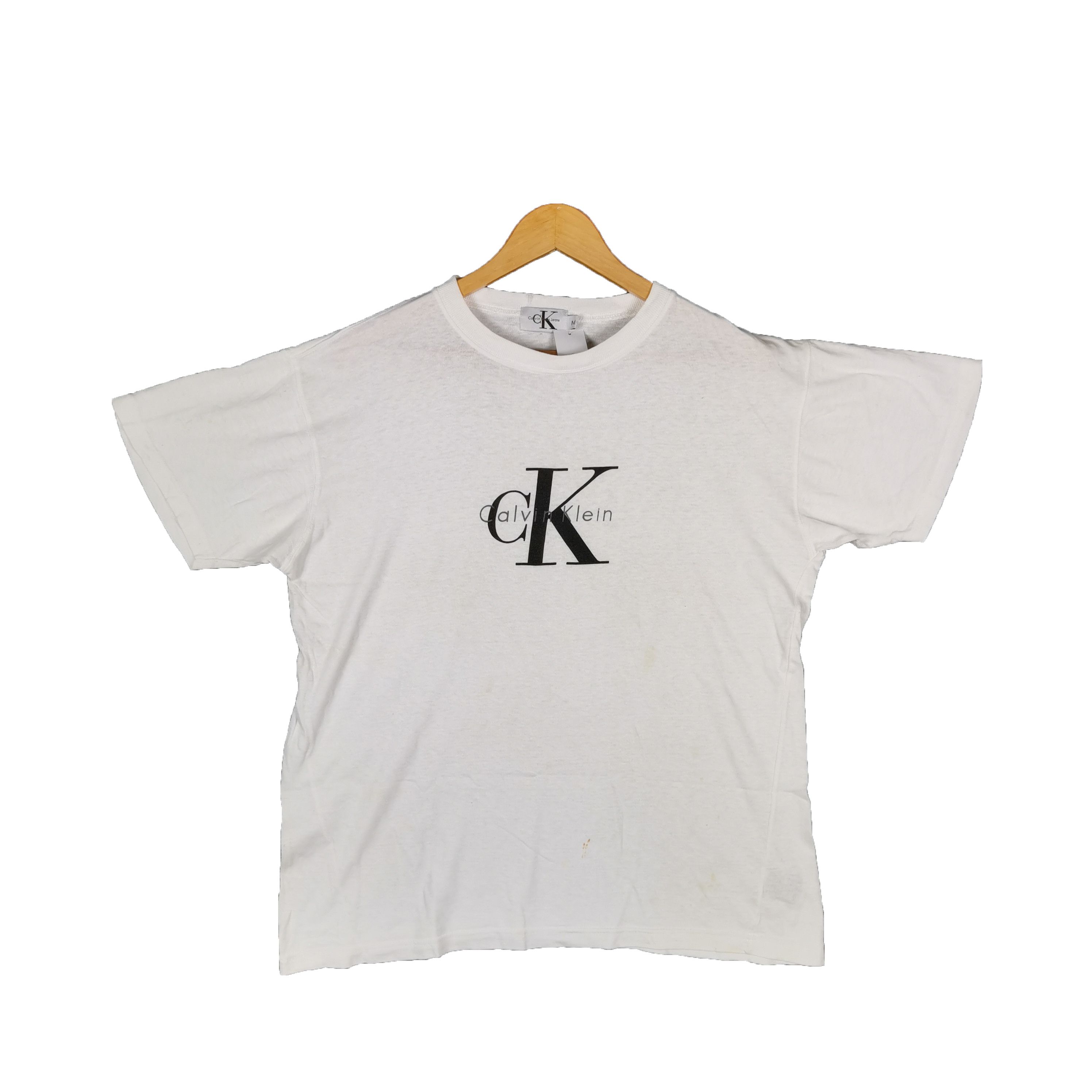 Calvin Klein Vintage 90s Calvin Klein T-Shirt Calvin Klein Crewneck Tees Size US L / EU 52-54 / 3 - 1 Thumbnail