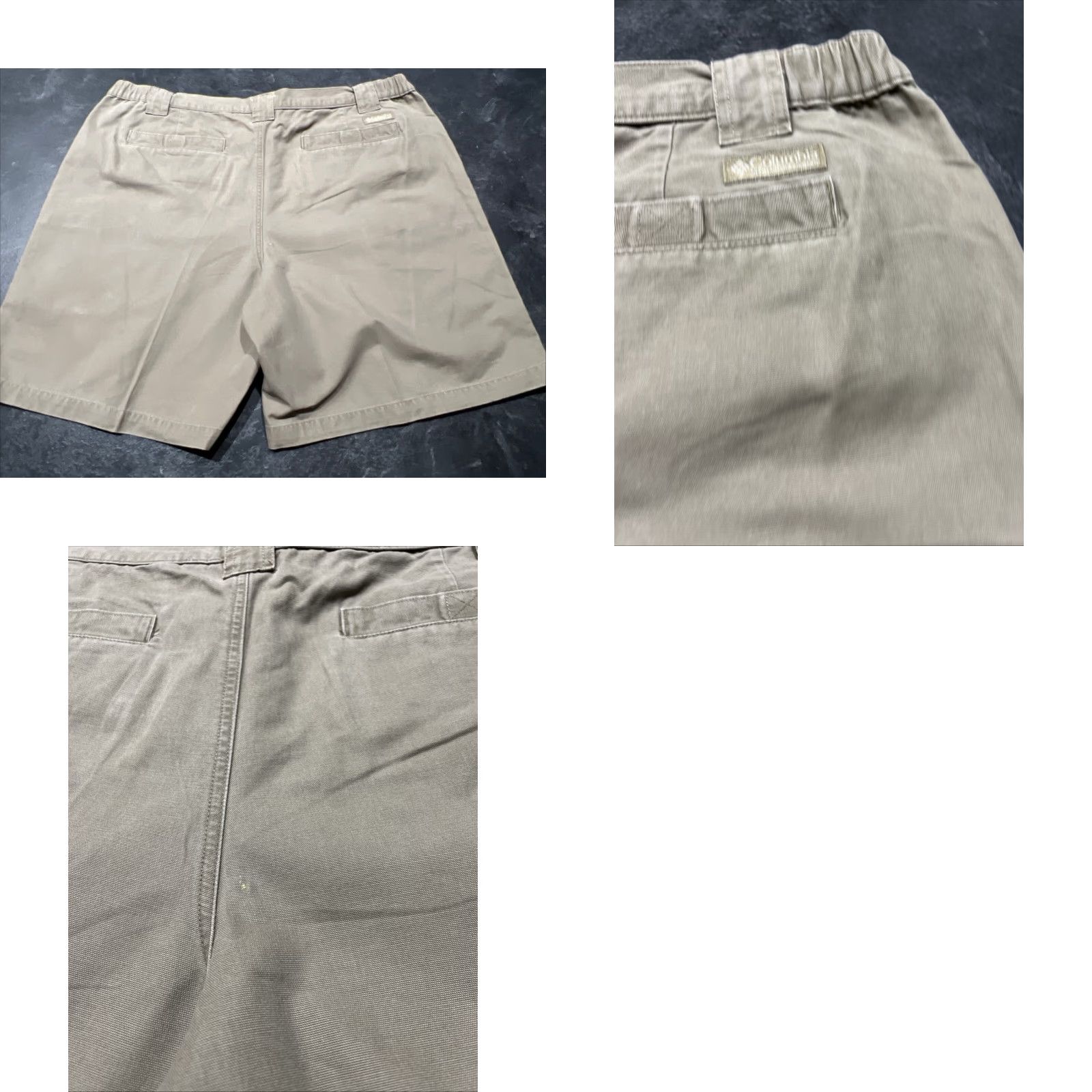 Vintage COLUMBIA Vintage Cargo Hiking Shorts 2XL Beige Mens Size US 39 - 8 Thumbnail