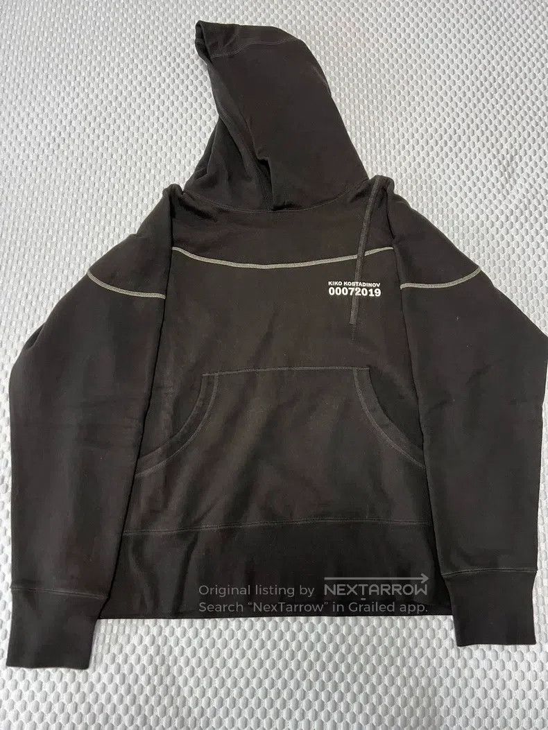 Kiko Kostadinov Kiko Kostadinov Black Outline Hooded Sweatshirt Size US M / EU 48-50 / 2 - 1 Thumbnail