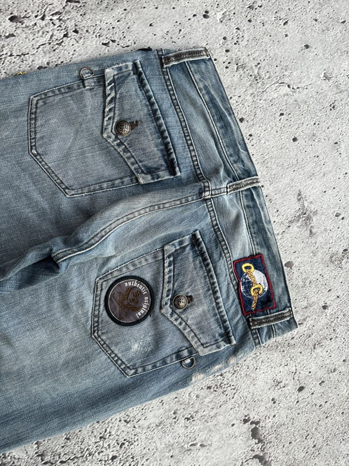 Hysteric Glamour 2000's Spinash pacth bootcut style jeans Size US 32 / EU 48 - 4 Thumbnail