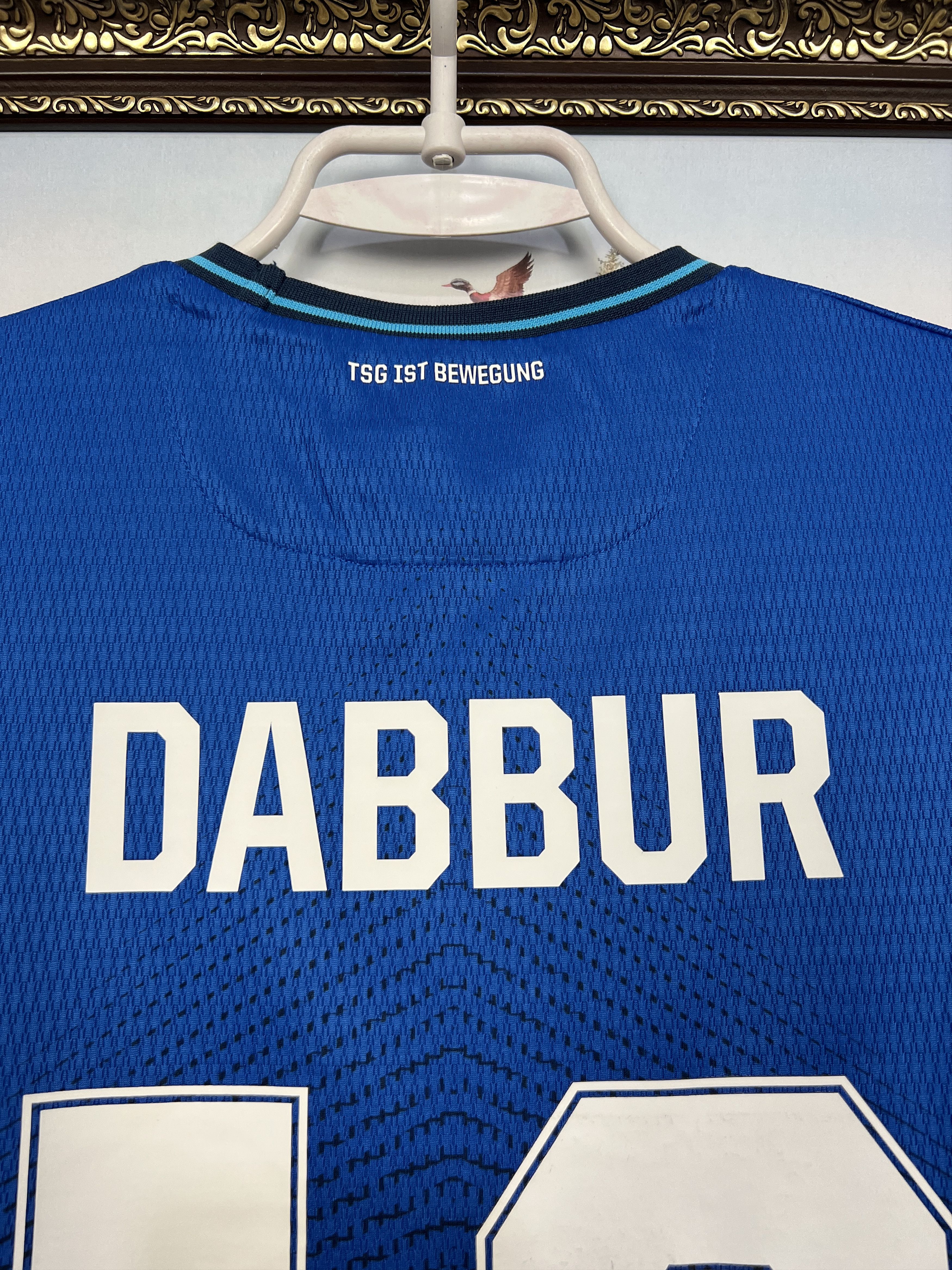 Joma TSG 1899 Hoffenheim Home football shirt 2021 #10 Dabbur Size US L / EU 52-54 / 3 - 3 Thumbnail