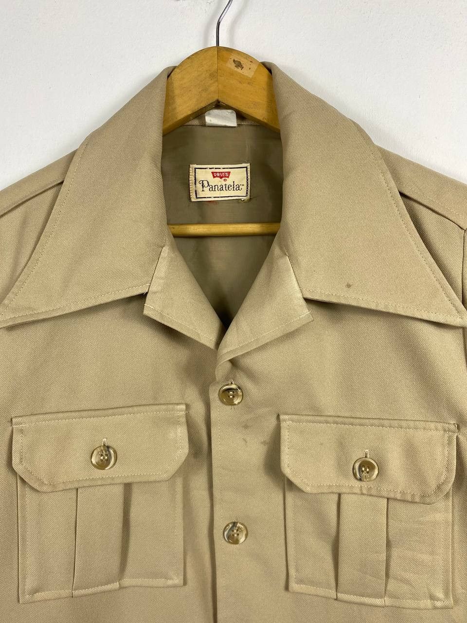Levi's vintage 70s sharp collar levis panatela jacket nice design Size US L / EU 52-54 / 3 - 2 Thumbnail