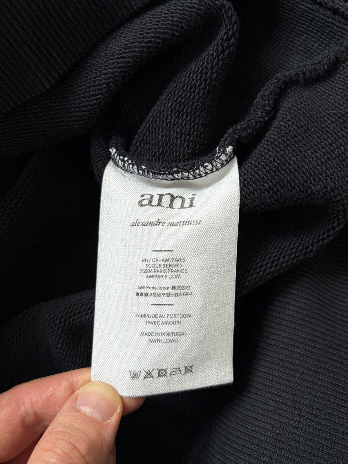 AMI AMI Paris Boxy Raglan Sweatshirt Size US L / EU 52-54 / 3 - 8 Thumbnail