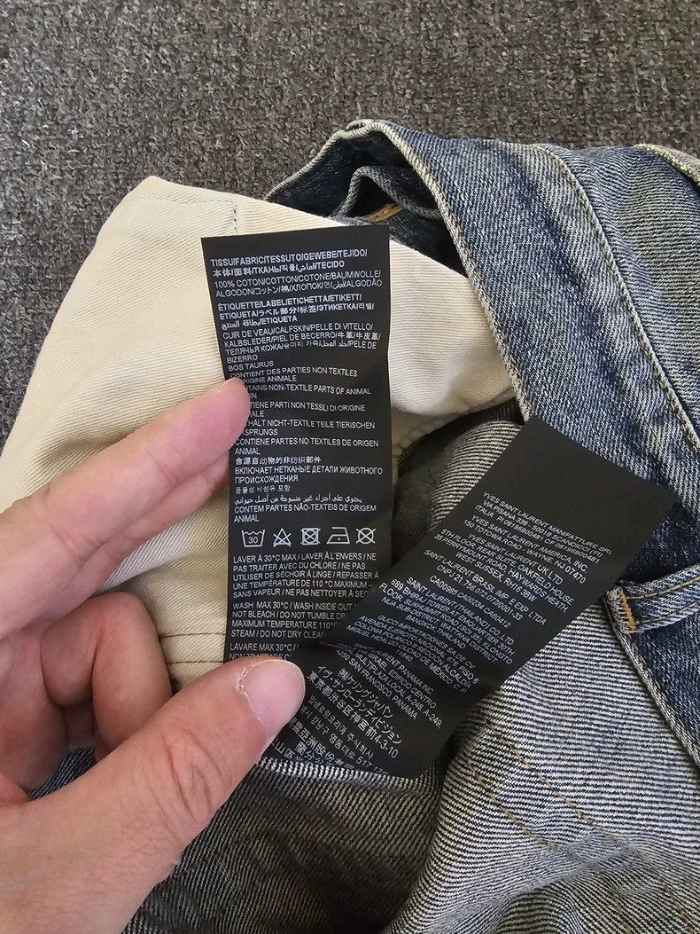 Saint Laurent Paris Saint Laurent Paris jeans 2505-Nextarrow Size US 31 - 7 Thumbnail