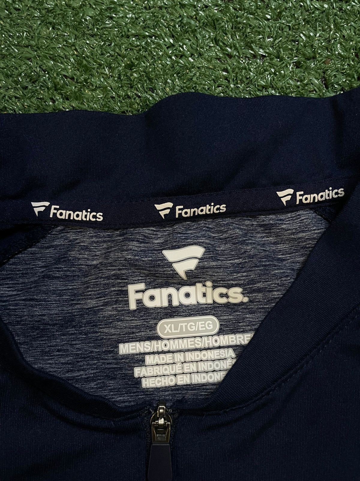 NFL Seattle Seahawks blue and grey quarter zip Size US XL / EU 56 / 4 - 3 Thumbnail