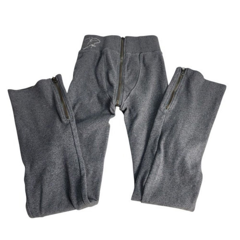 Other Tordrobes Signature Uzip Pants Small Gray Edgy Butterfly Size 26" / US 2 / IT 38 - 14 Thumbnail
