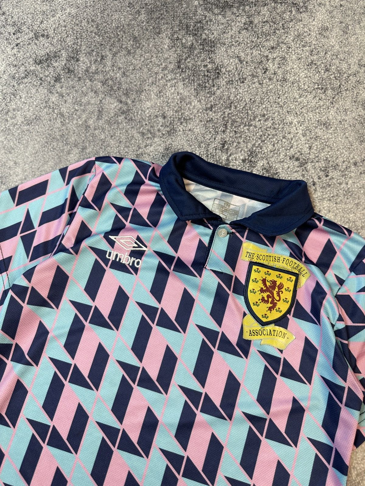 Vintage Vintage Umbro Scotland Soccer jersey very rare Blokecore S Size US S / EU 44-46 / 1 - 2 Thumbnail