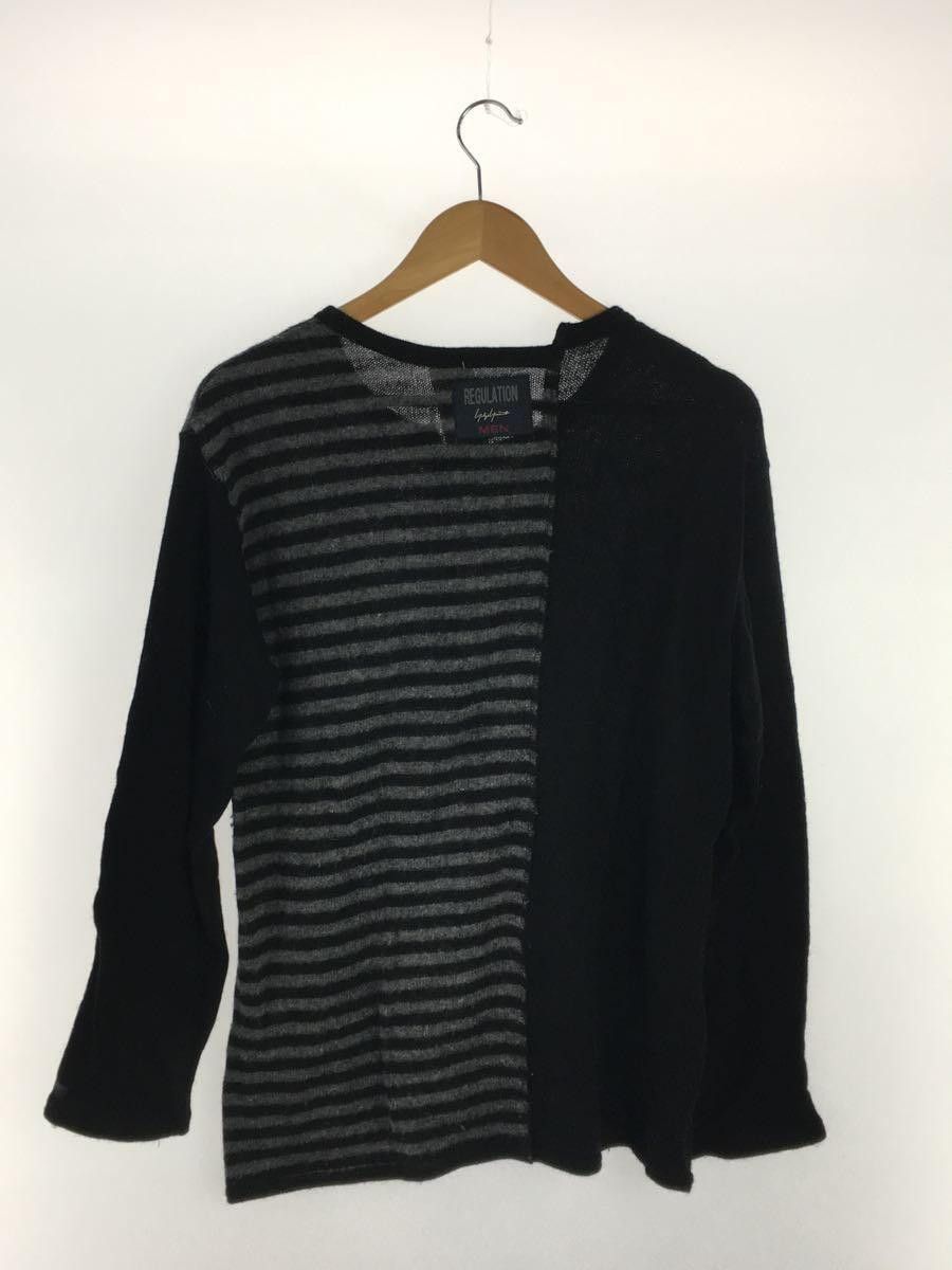 Yohji Yamamoto Yohji Yamamoto REGULATION wool sweater black Size US S / EU 44-46 / 1 - 2 Thumbnail