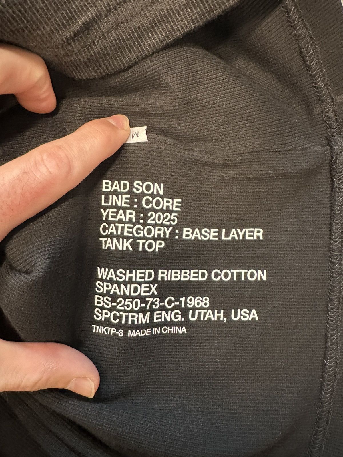 Revenge Bad Son Core Tank Top Black Size US M / EU 48-50 / 2 - 3 Thumbnail