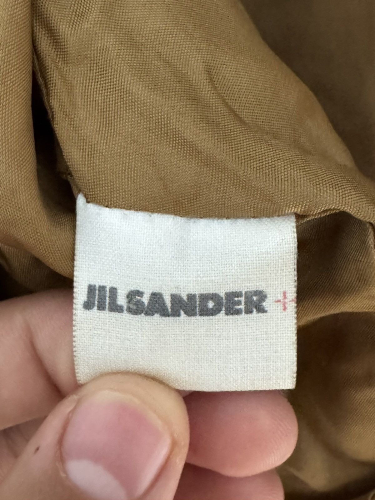 Jil Sander × Vintage Jil Sander Vintage 90’s Leather Jacket Brown Luxury Y2K Size S / US 4 / IT 40 - 12 Thumbnail