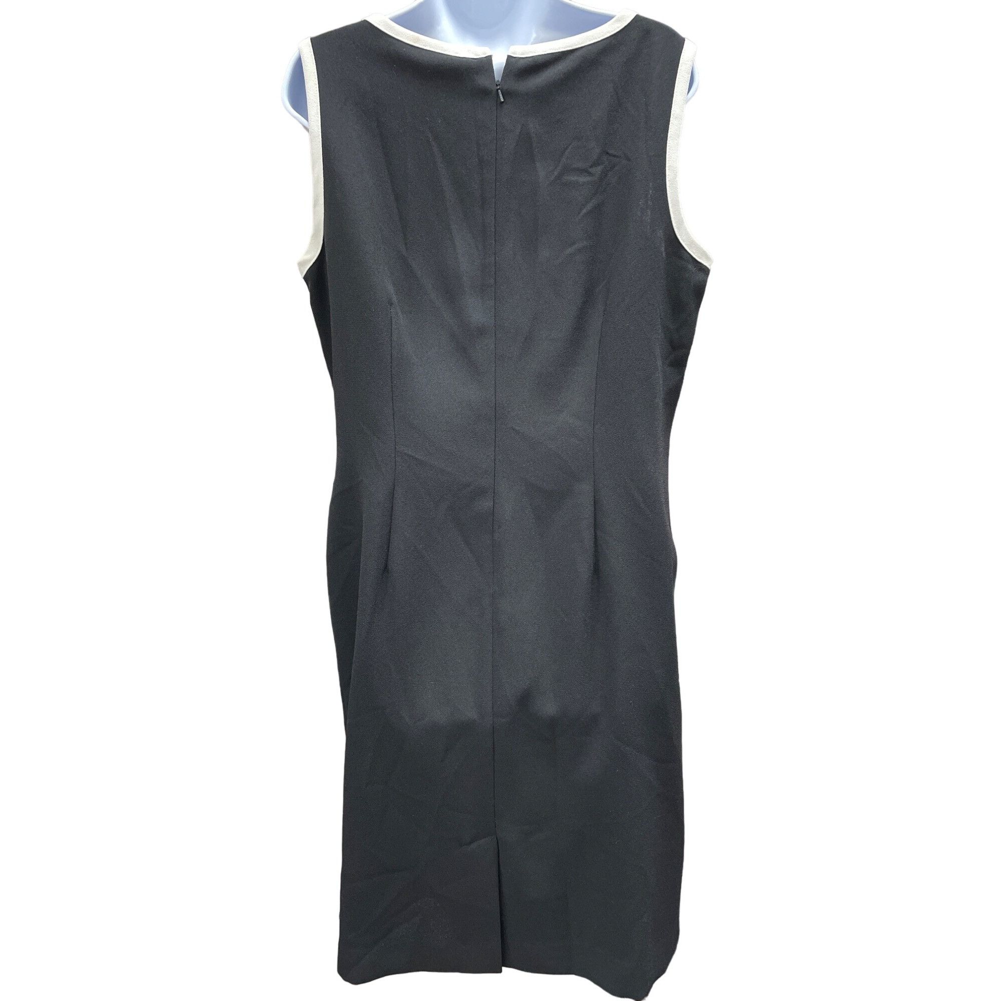 Other Karen Scott Women's Black Knee Length Sleeveless Dress SKU 1 Size XL / US 12-14 / IT 48-50 - 2 Thumbnail