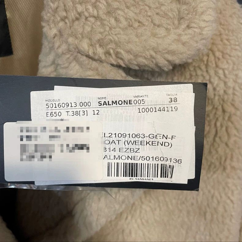 Max Mara Max Mara Weekend SALMONE Little Teddy Coat Jacket Size M / US 6-8 / IT 42-44 - 6 Thumbnail