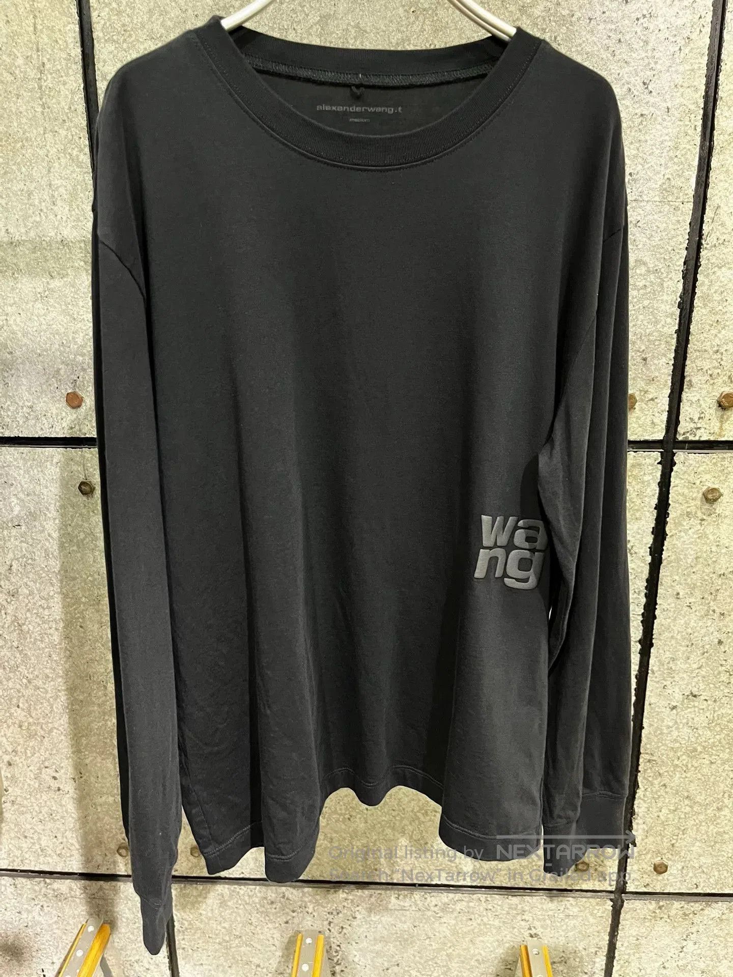 Alexander Wang Alexander Wang Black Long-Sleeve Top M. Size US M / EU 48-50 / 2 - 1 Thumbnail