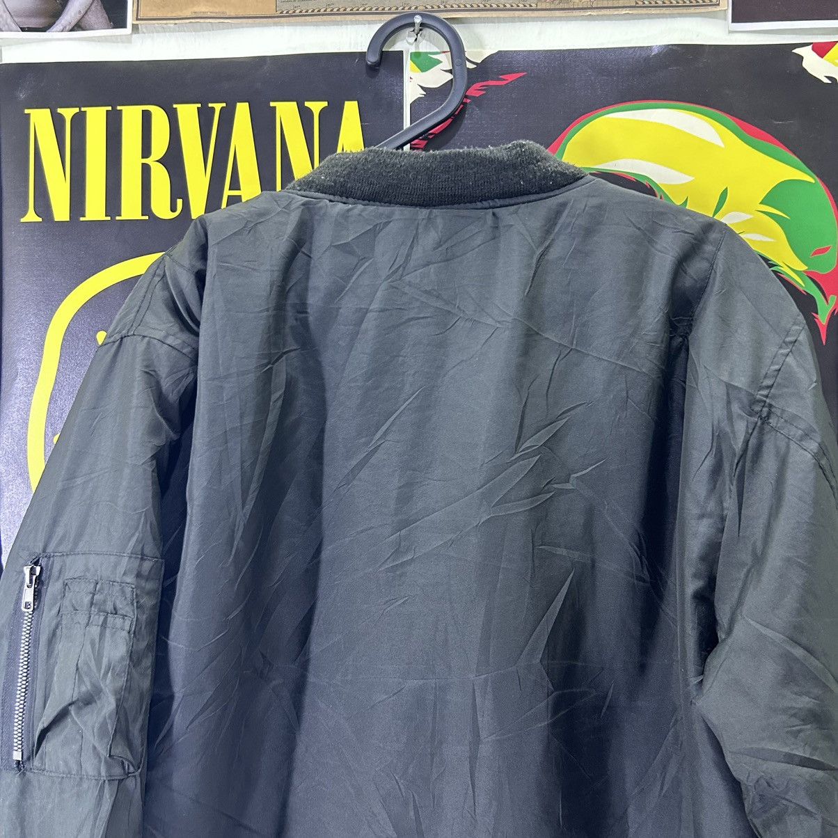 Vintage Vintage O.R.G Japanese Bomber Jacket Size US L / EU 52-54 / 3 - 9 Thumbnail