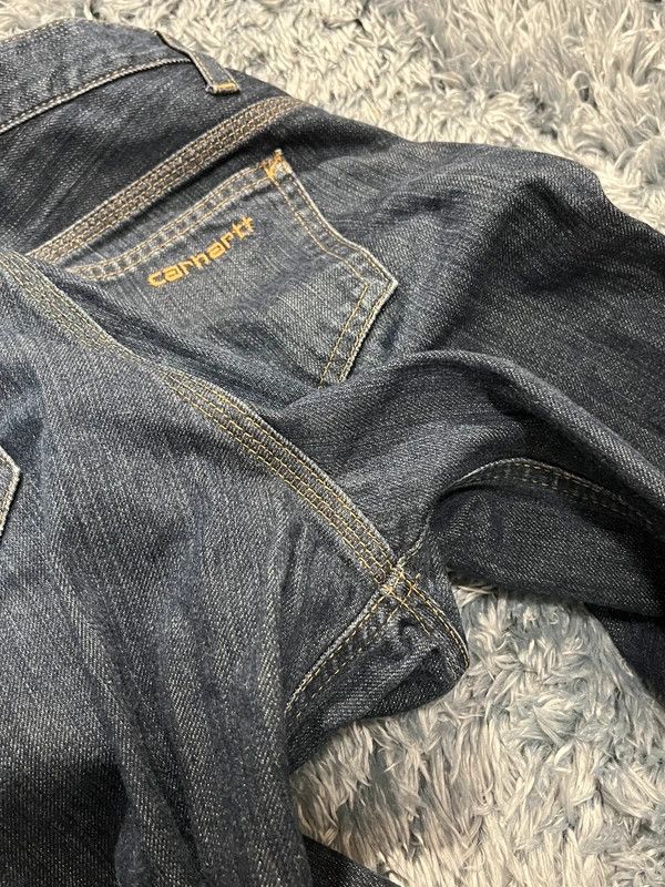 Carhartt Carhartt Navy Jeans Straight Size 25" / US 0 / IT 36 - 6 Thumbnail