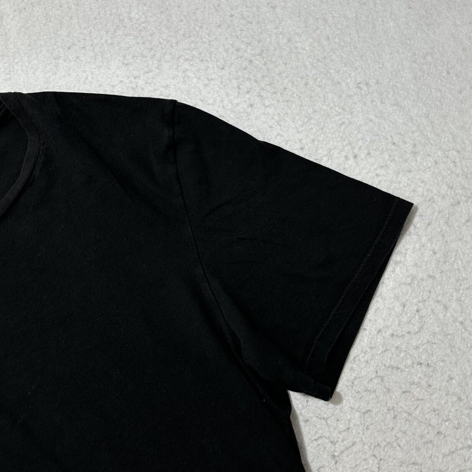 Lacoste Lacoste Large Crewneck Tee Black T Shirt Top Logo Patch Size L / US 10 / IT 46 - 4 Thumbnail